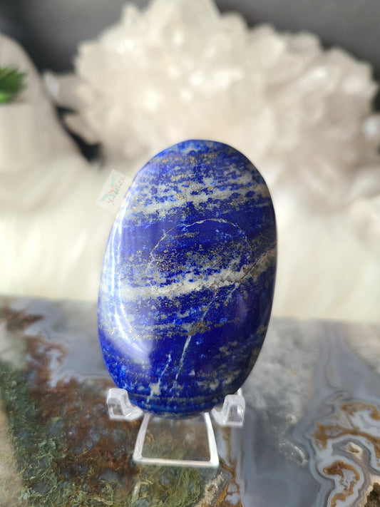 Lapis Lazuli Pyrite Palm stone