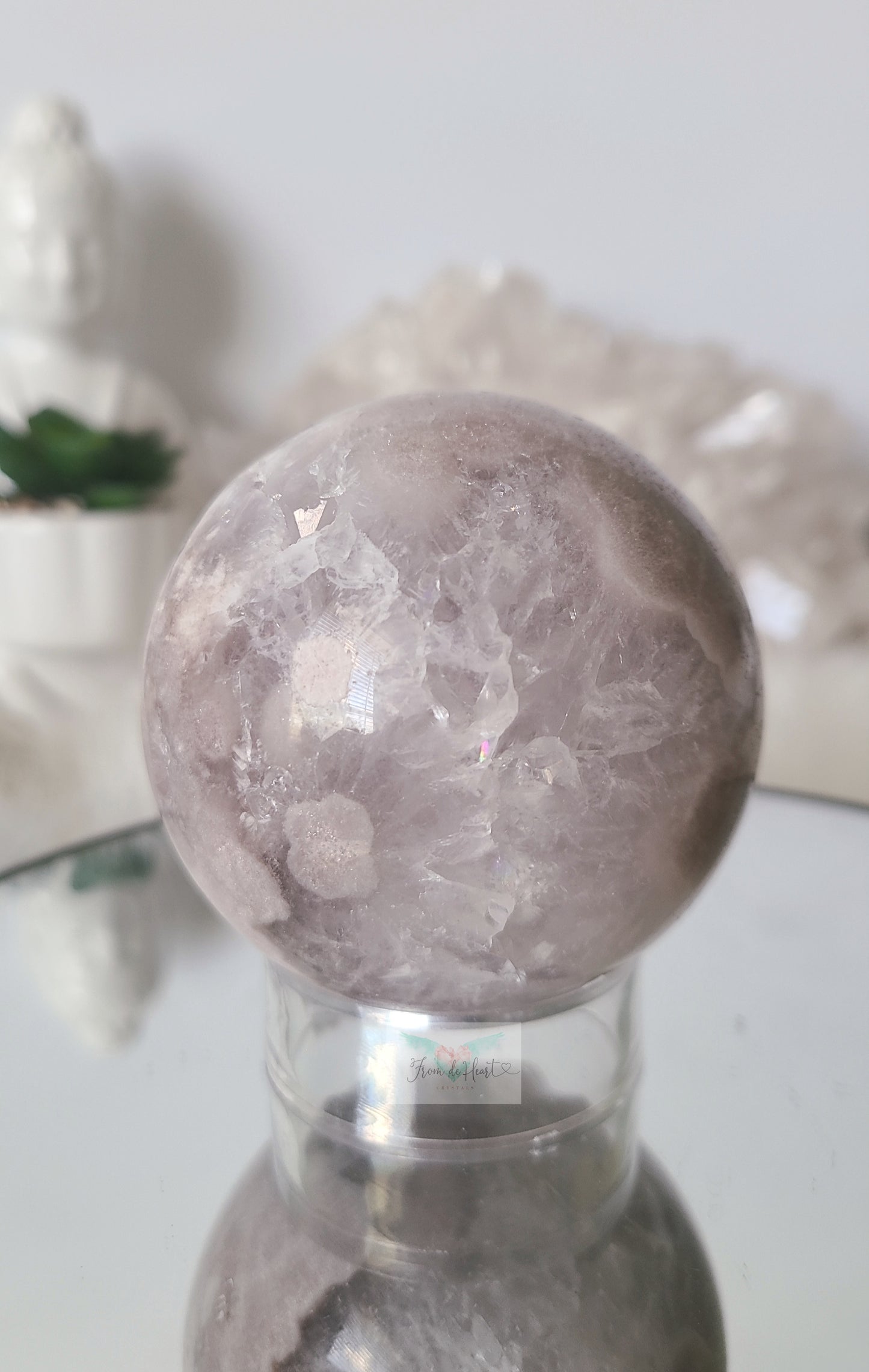Pink Amethyst Sphere (SALE)
