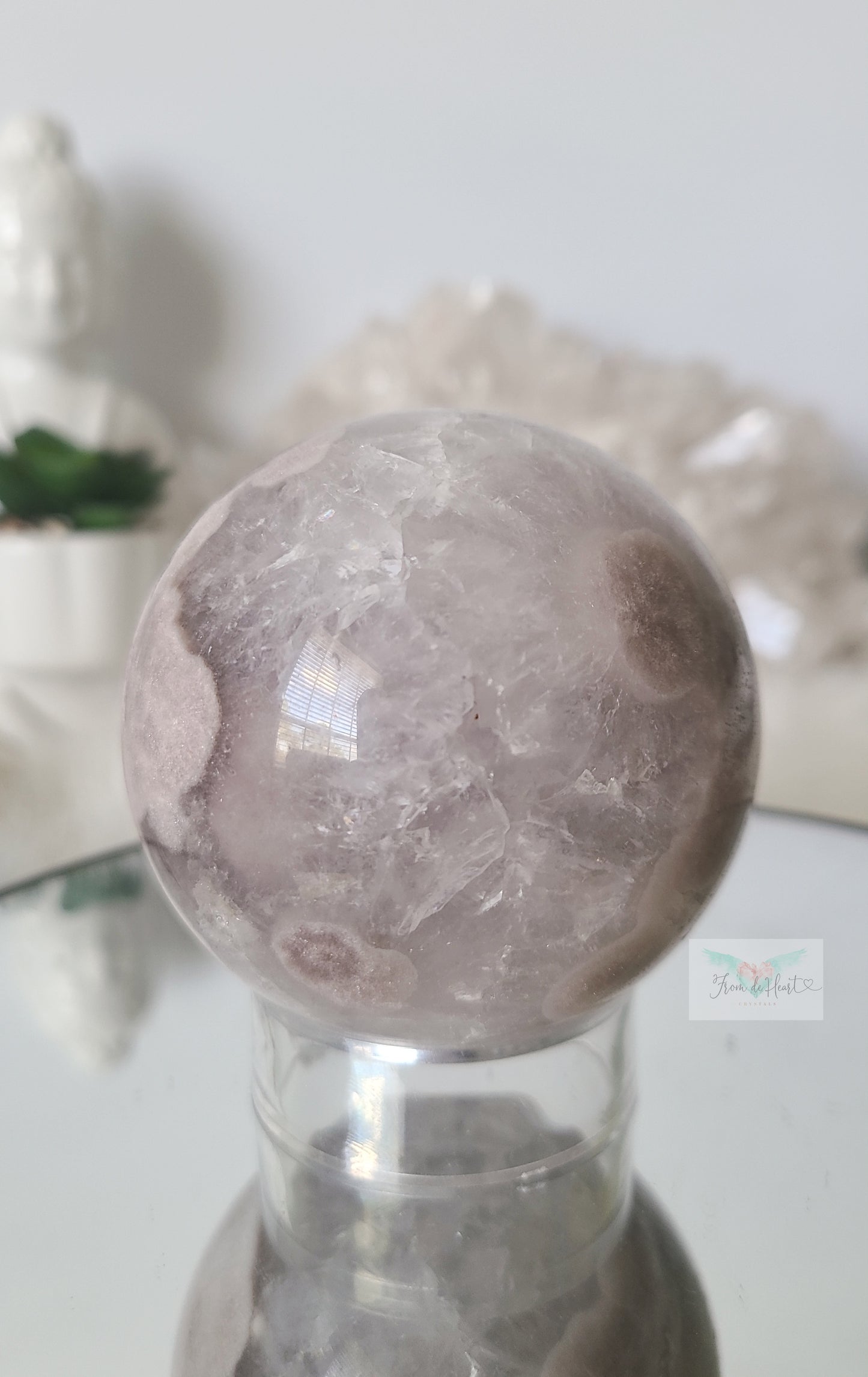 Pink Amethyst Sphere (SALE)