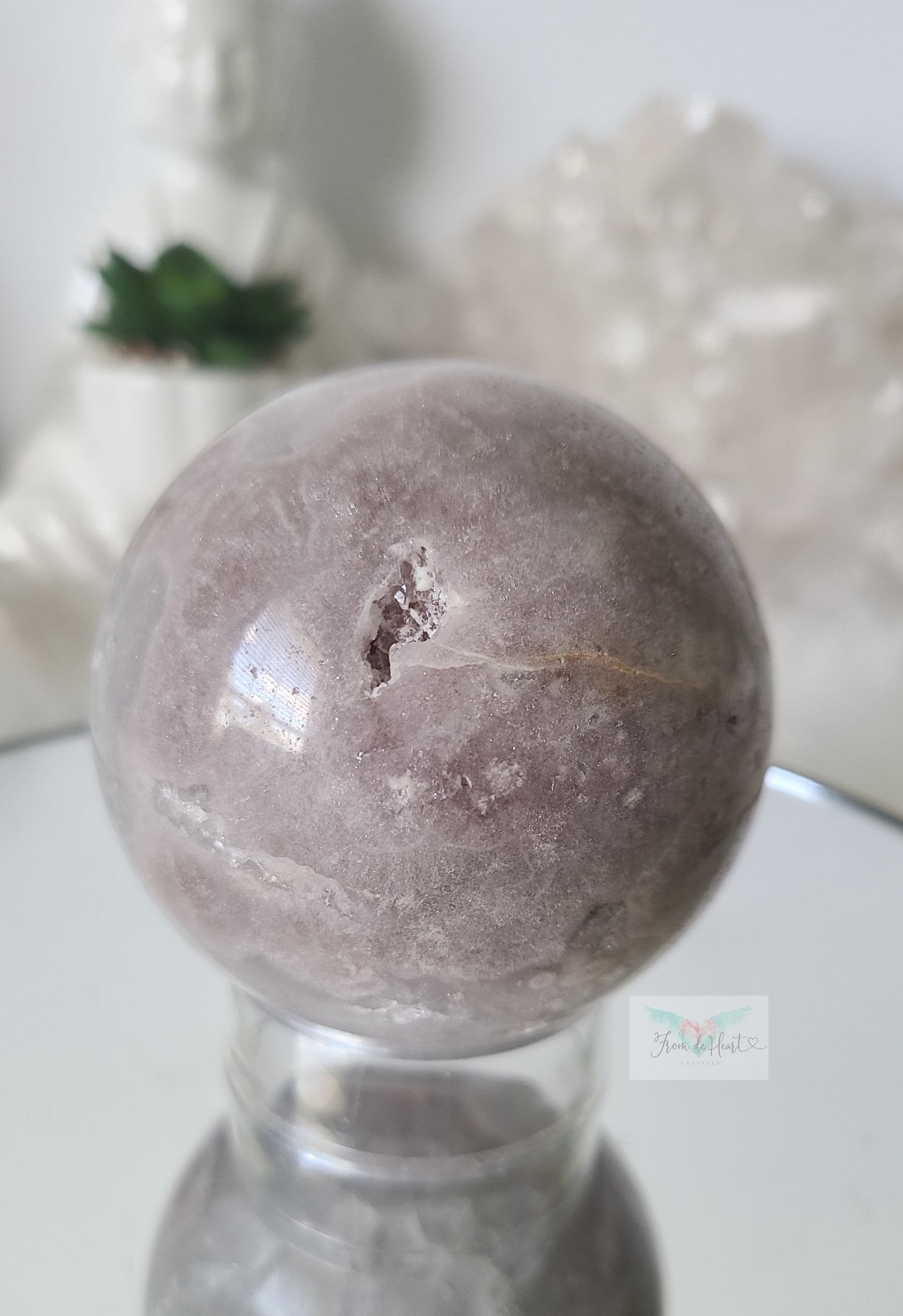 Pink Amethyst Sphere (SALE)
