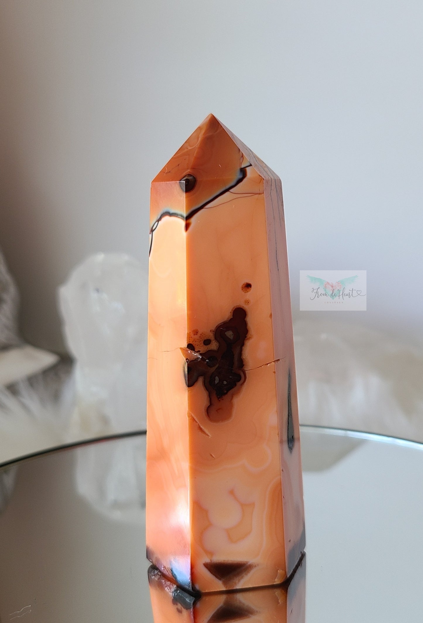 Carnelian Slab and Tower Pair (SALE)