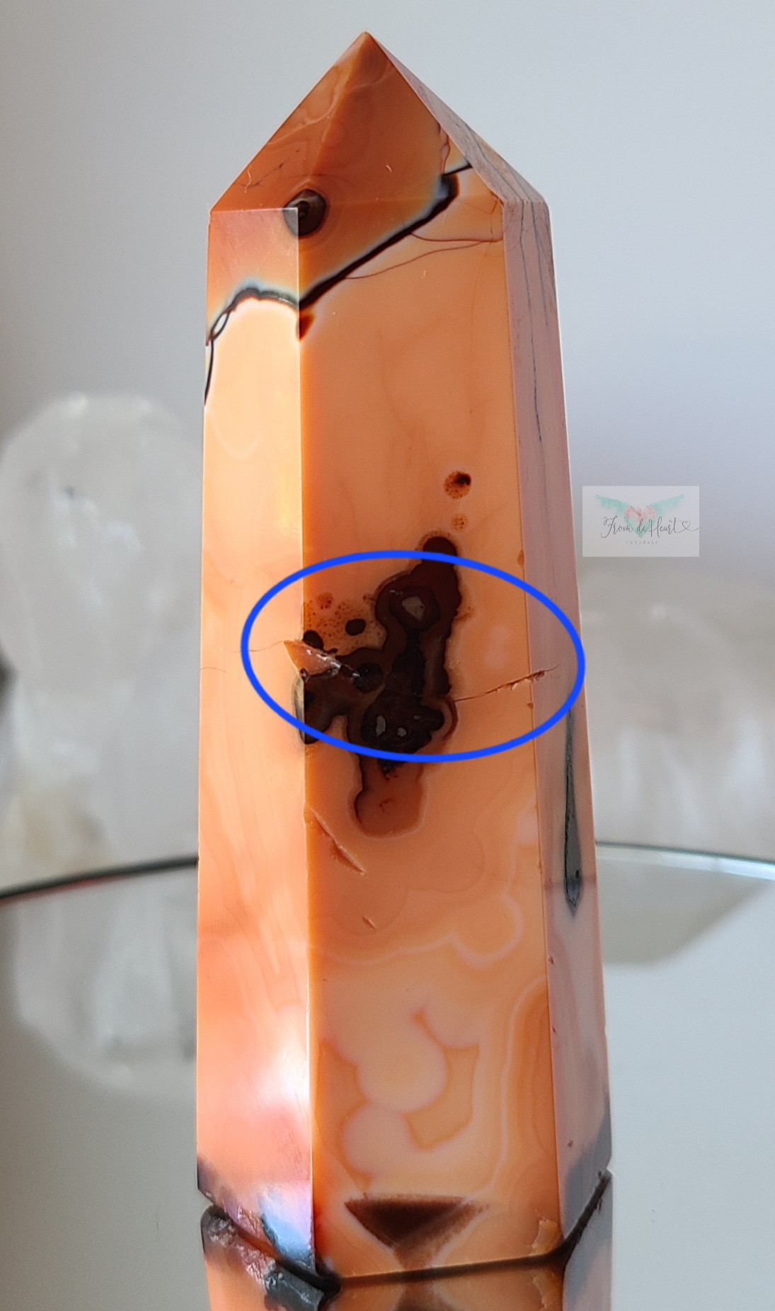 Carnelian Slab and Tower Pair (SALE)
