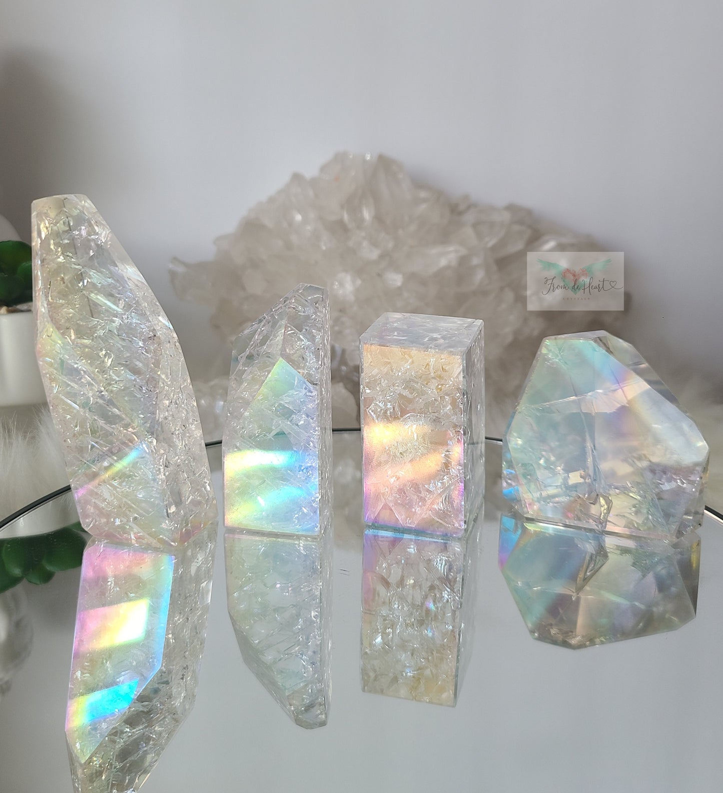 Aura Crackle Quartz Freeform (C)