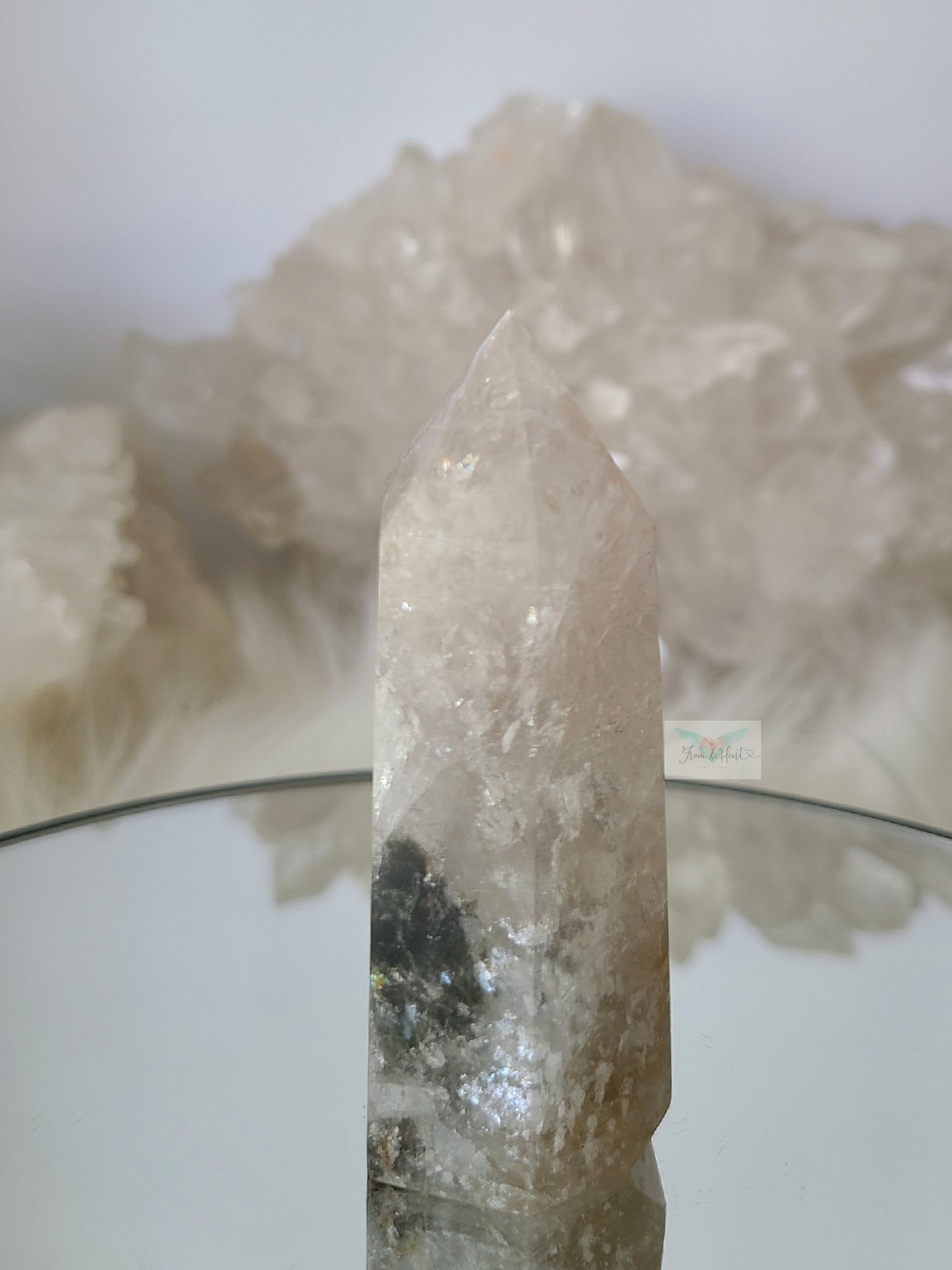 Rutilated Garden Quartz Tower