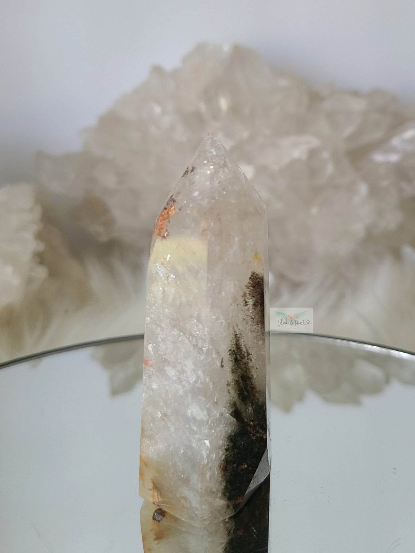 Rutilated Garden Quartz Tower
