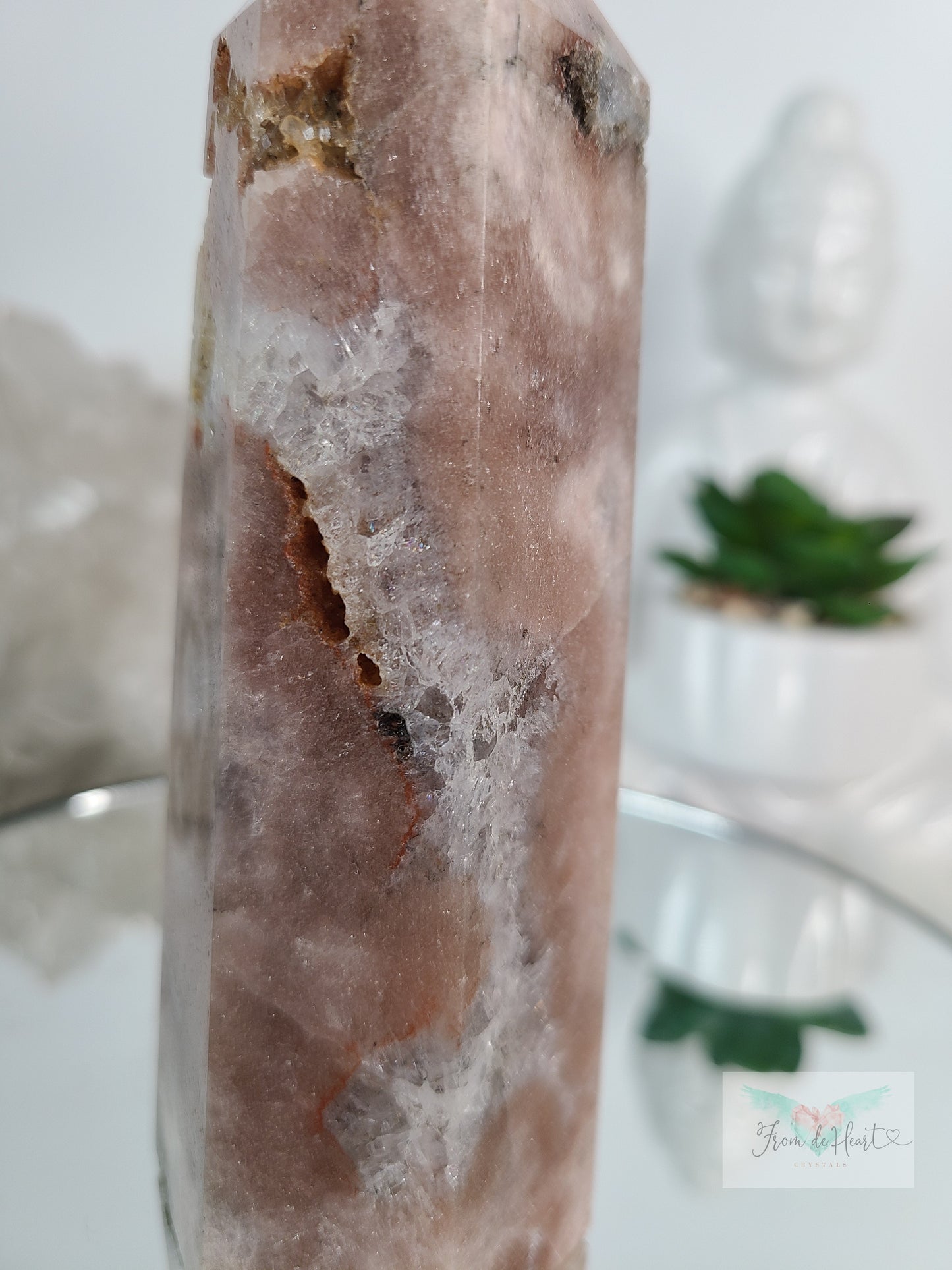 Pink Amethyst Quartz Tower (Sale)