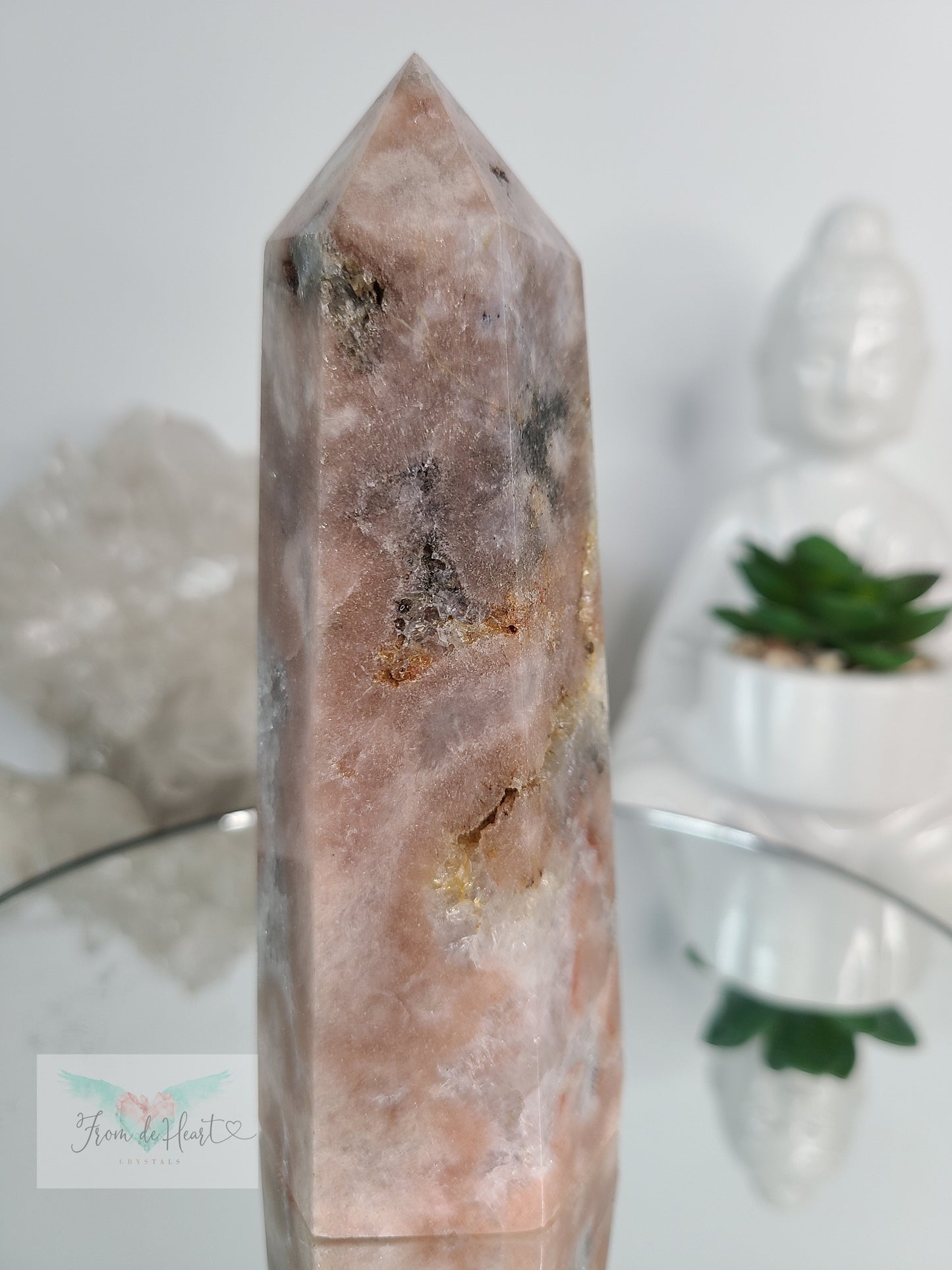 Pink Amethyst Quartz Tower (Sale)