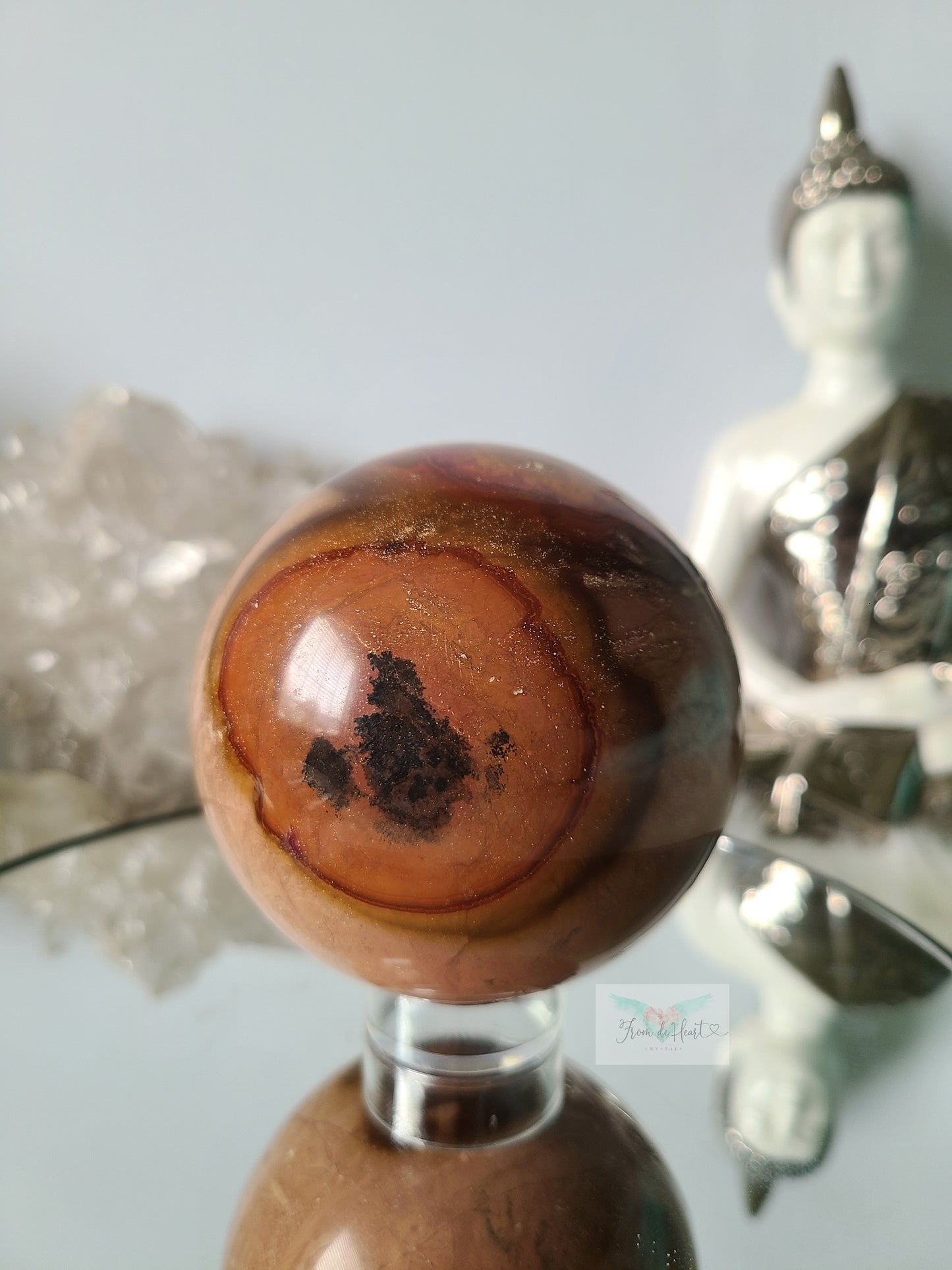 Large Polychrome Jasper Sphere (Sale)