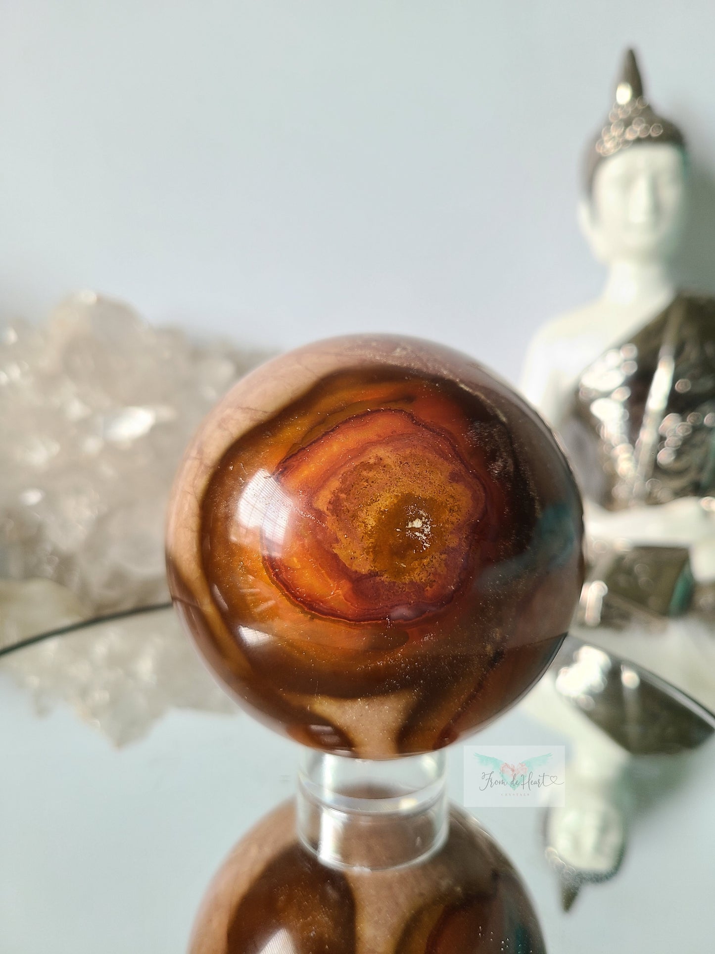 Large Polychrome Jasper Sphere (Sale)