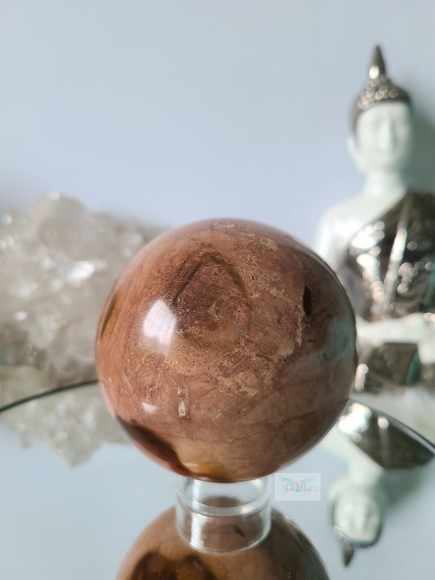 Large Polychrome Jasper Sphere (Sale)