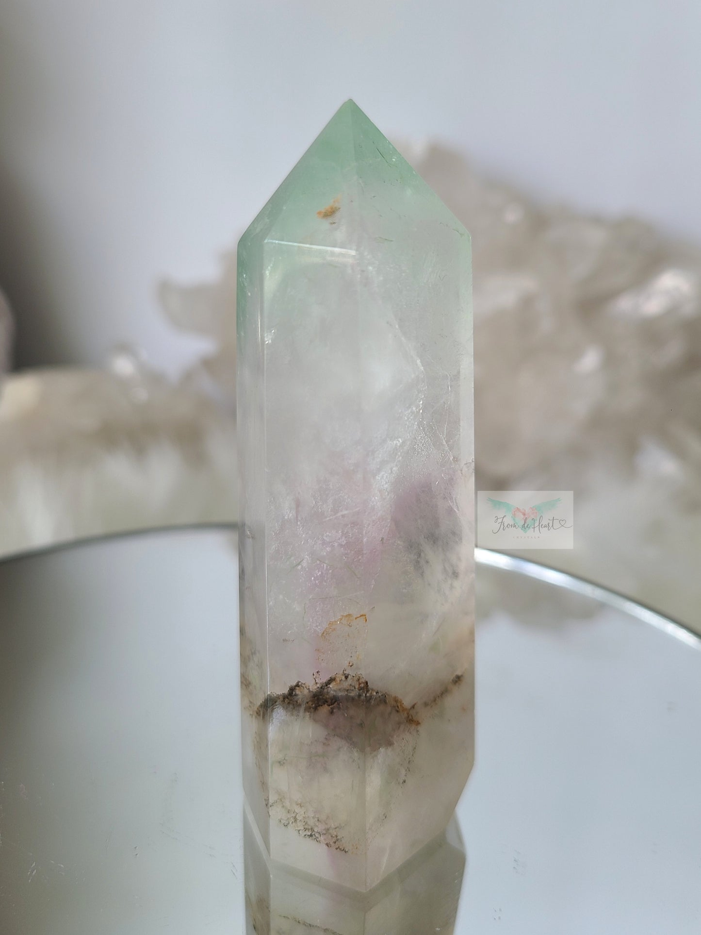 Dendritic Fluorite Tower (B)