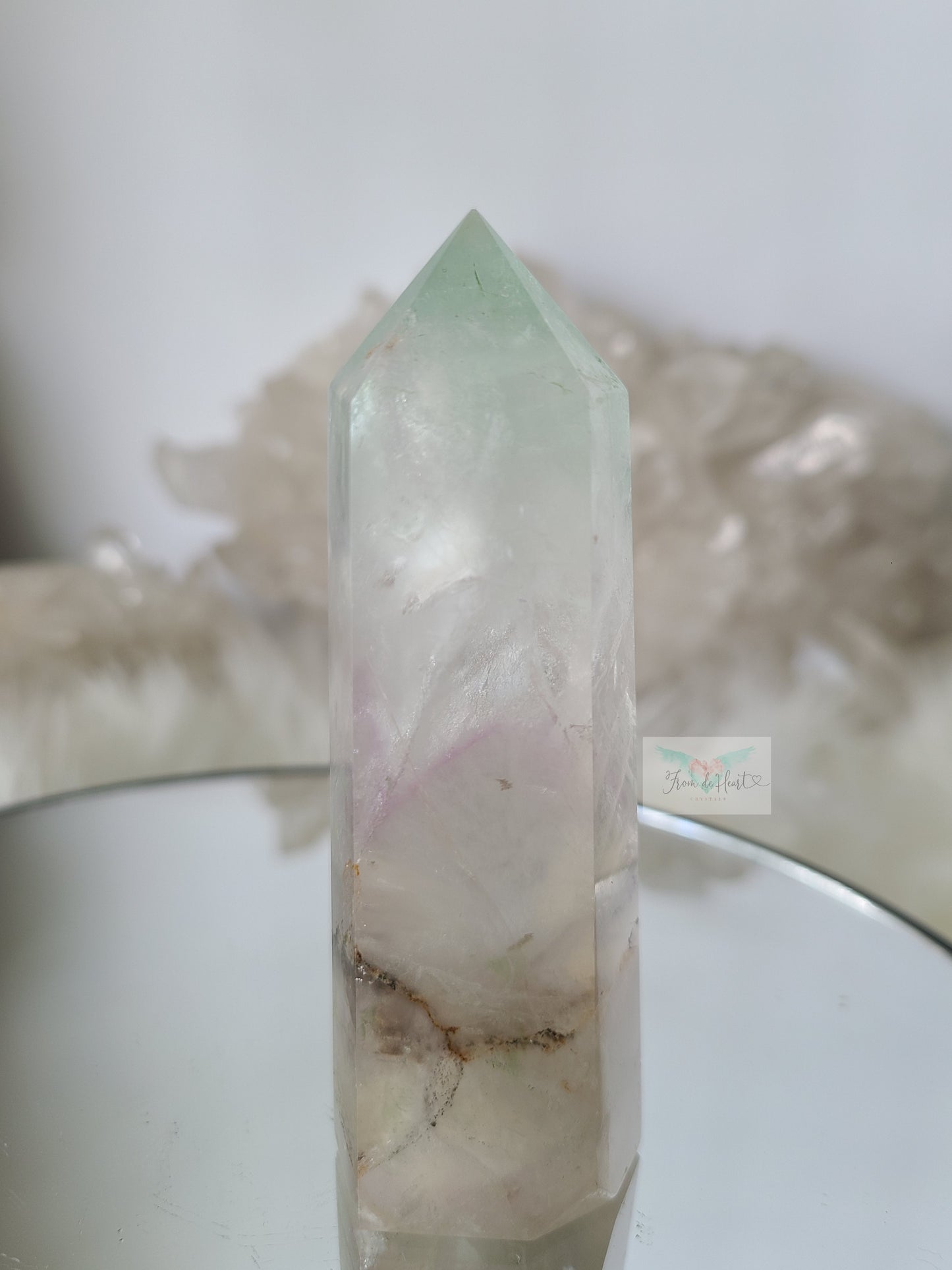 Dendritic Fluorite Tower (B)