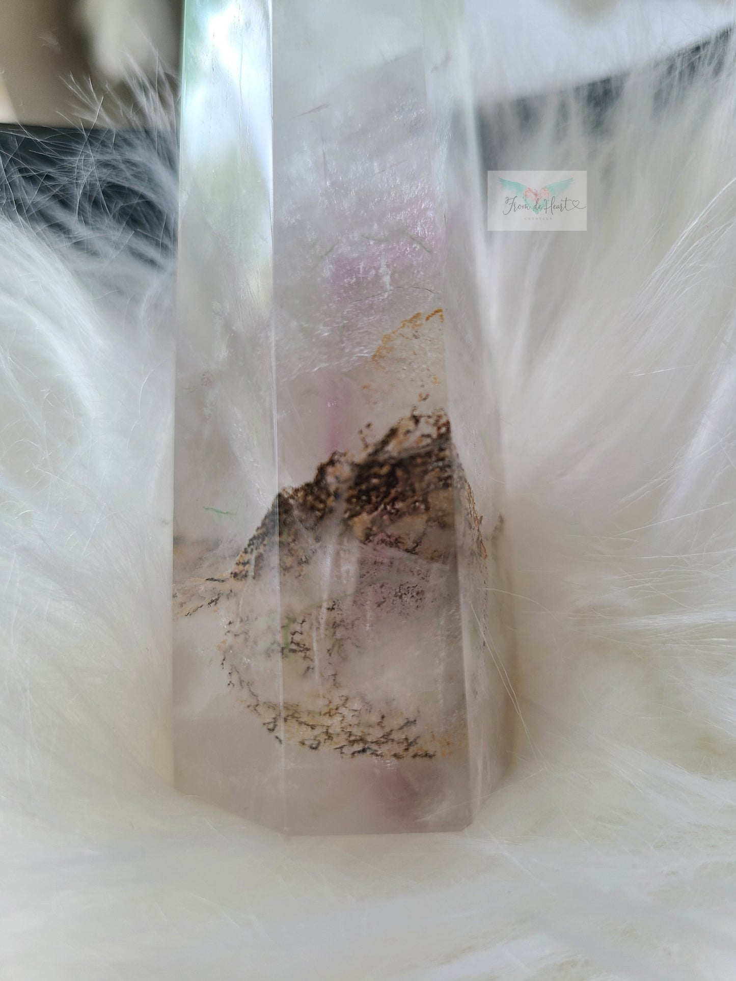 Dendritic Fluorite Tower (B)