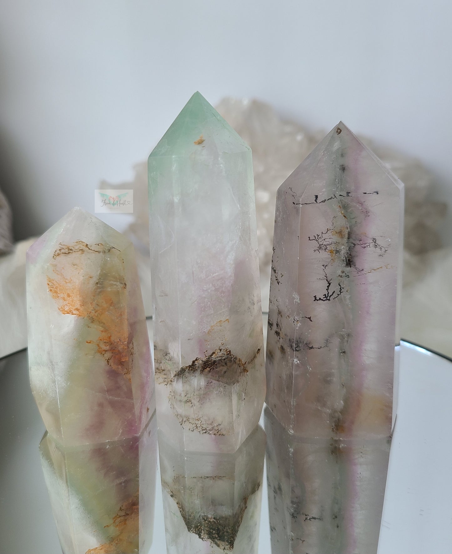 Dendritic Fluorite Tower (C)