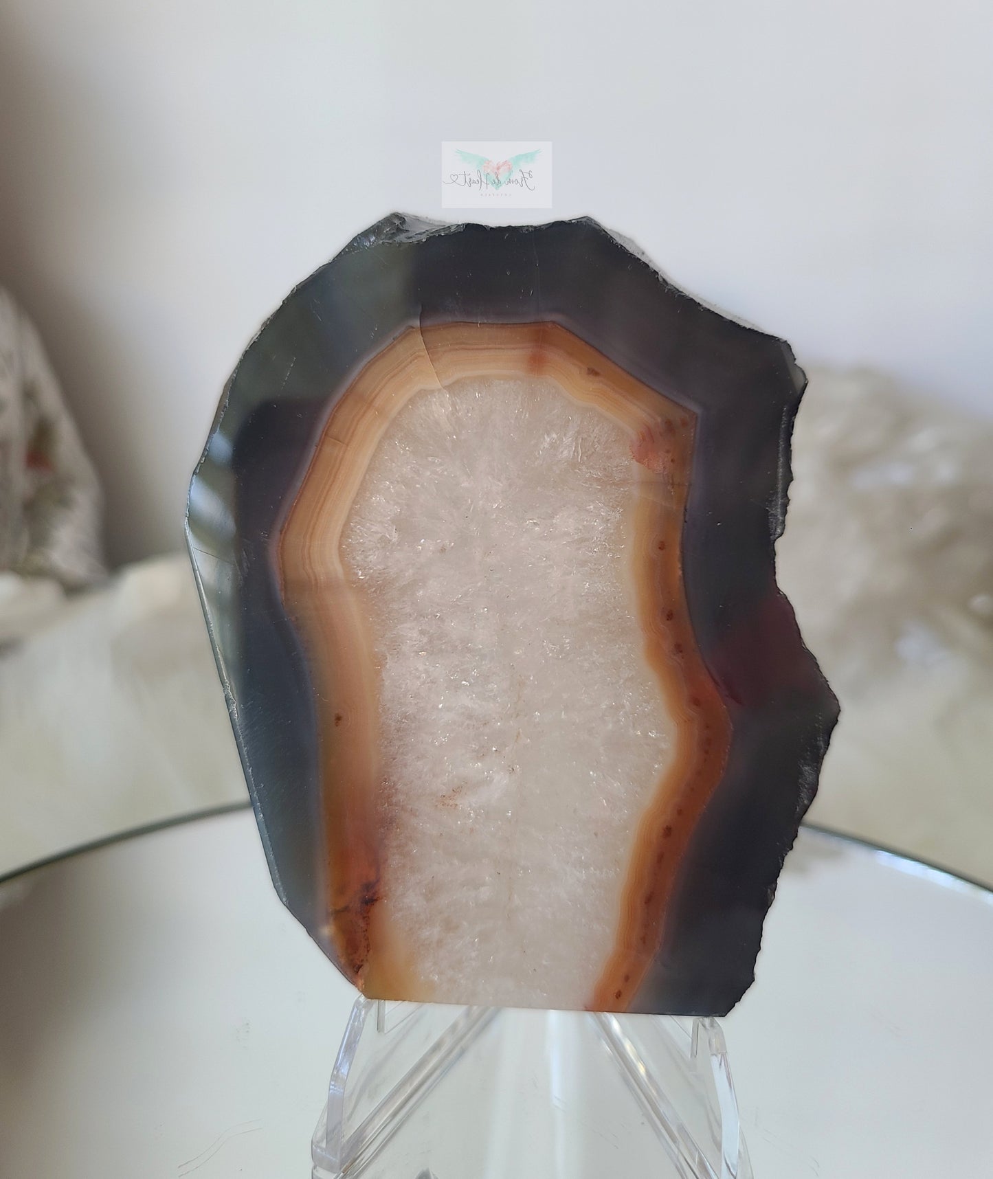 Blue Carnelian Slab