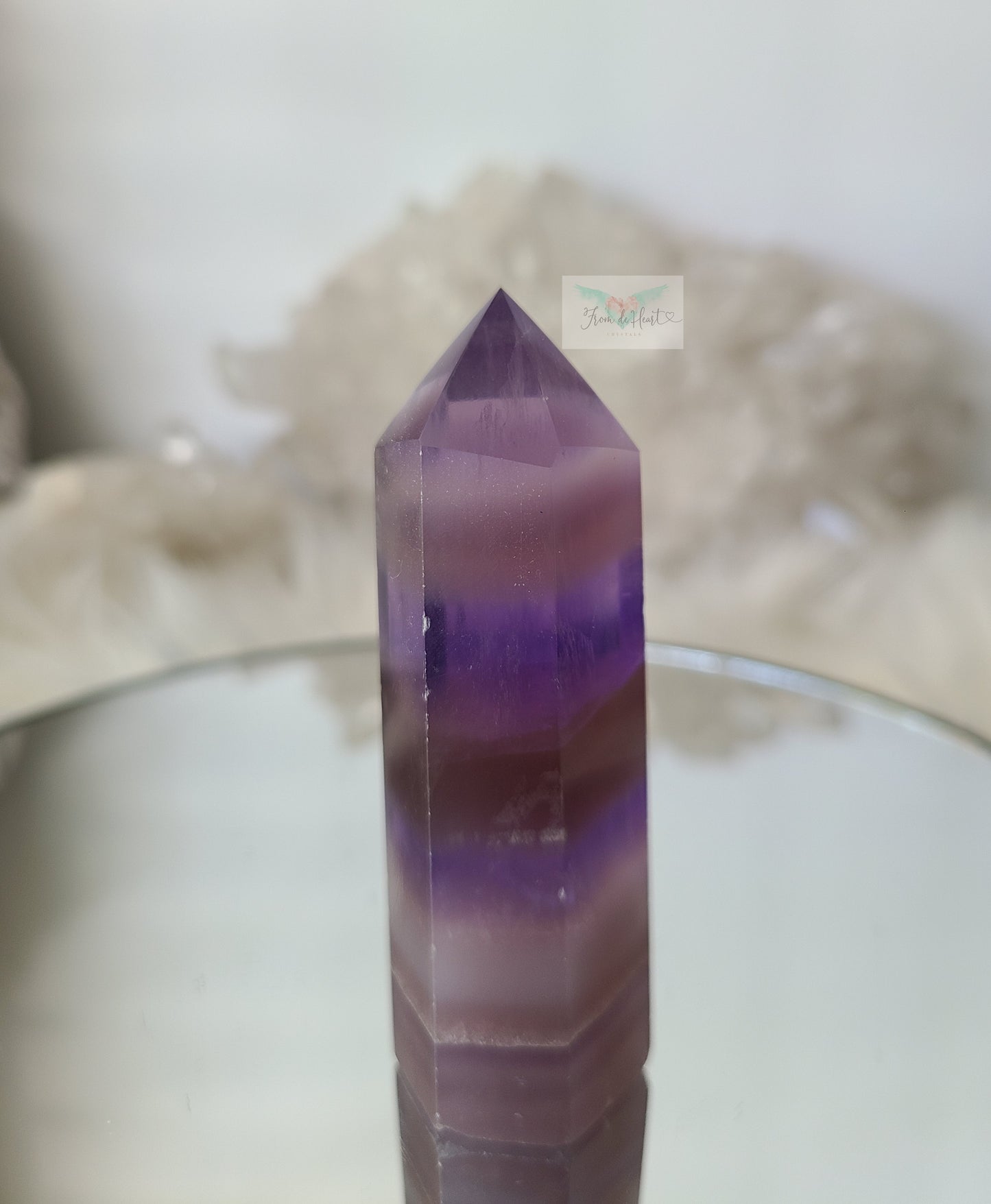 Purple Fluorite Tower