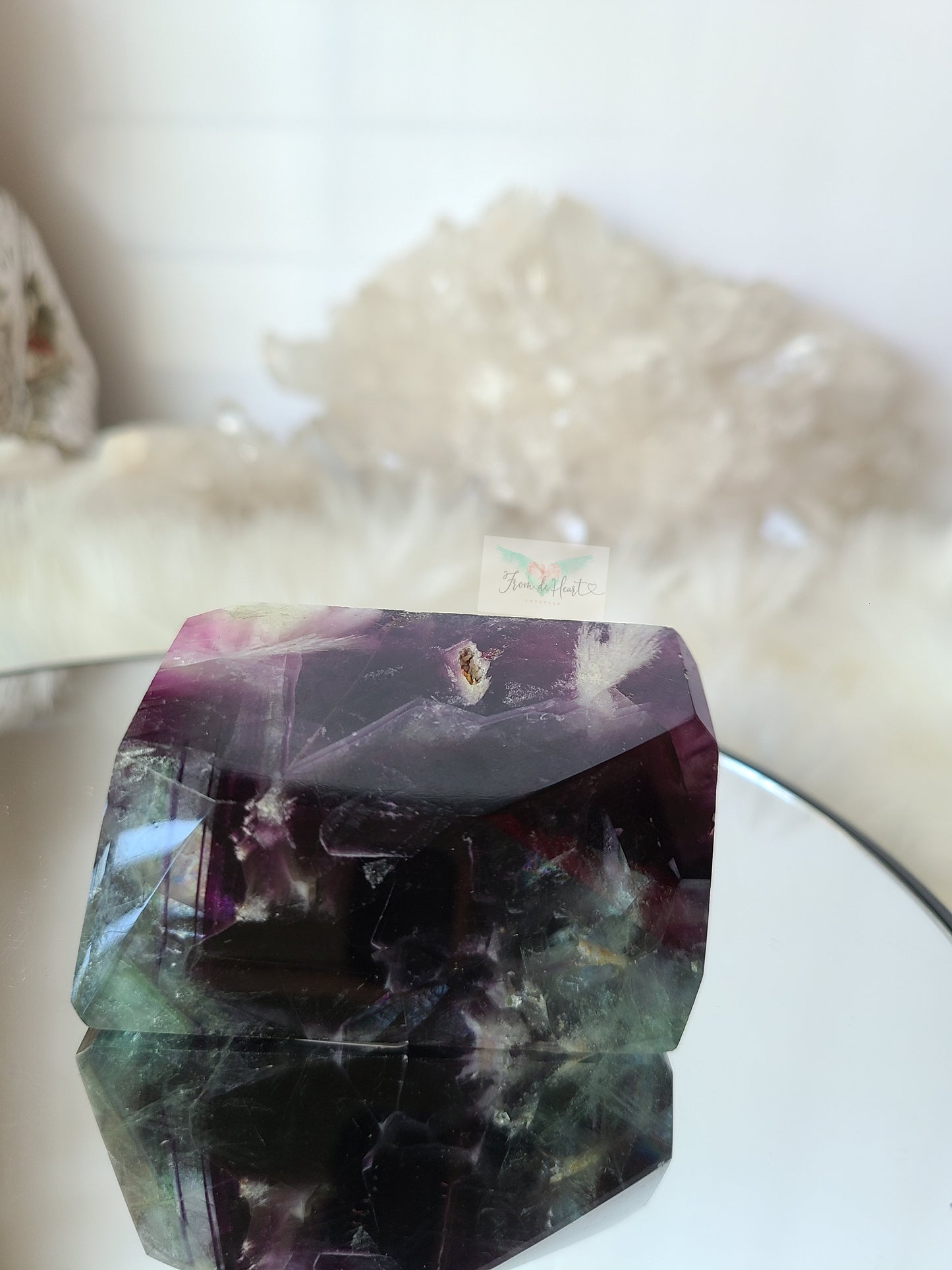 Feather Fluorite Freeform