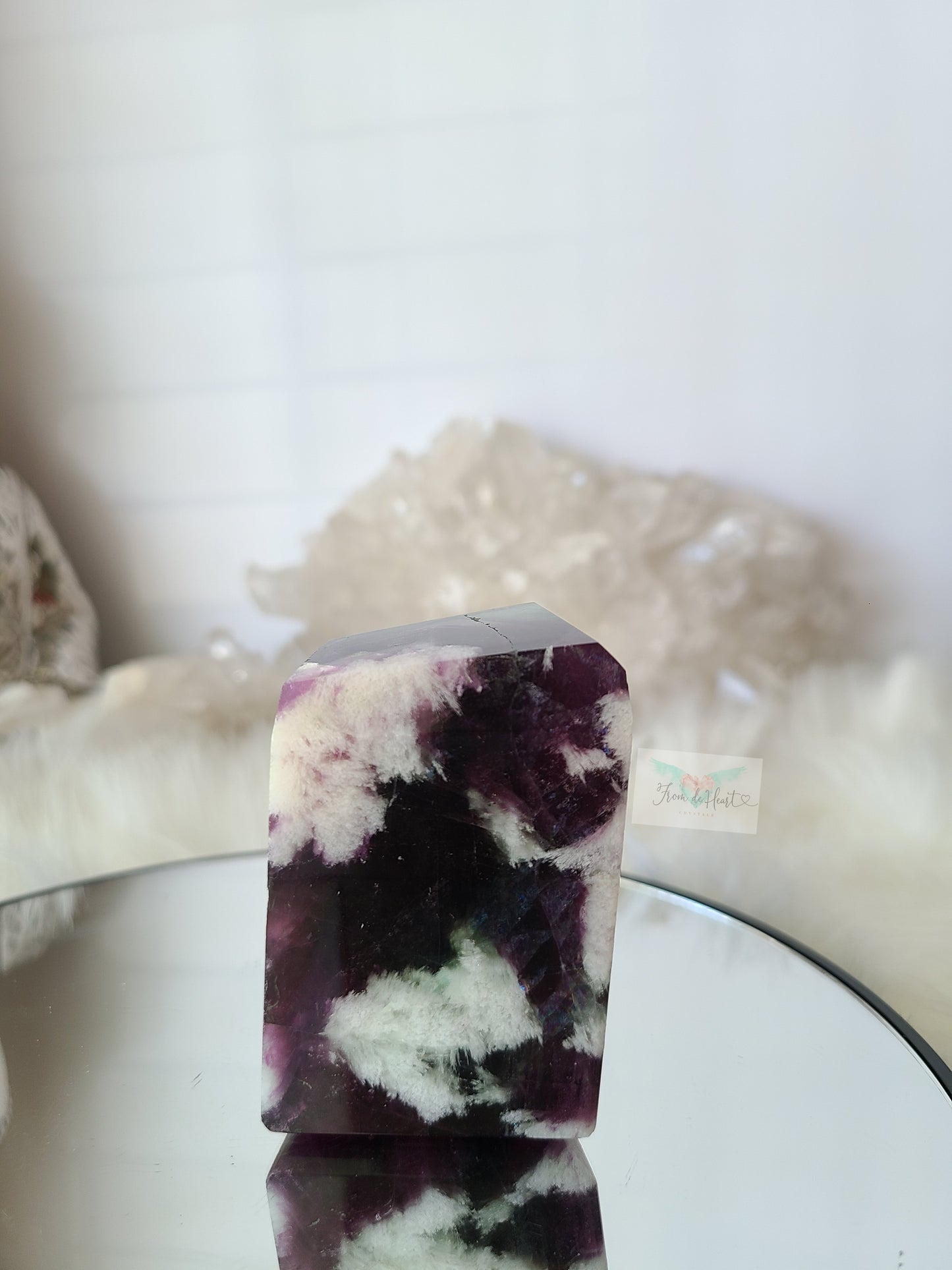 Feather Fluorite Freeform