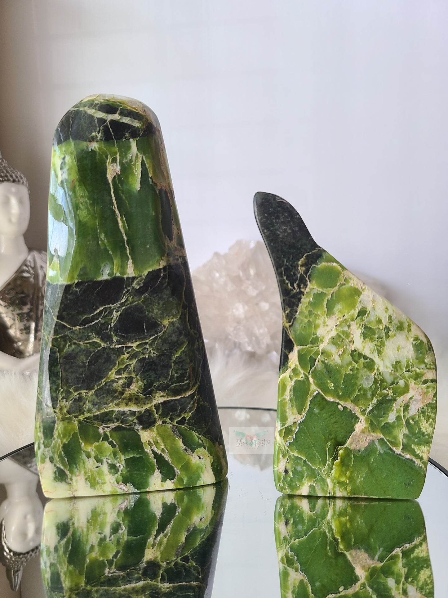 Green Tremolite Freeform (RARE)