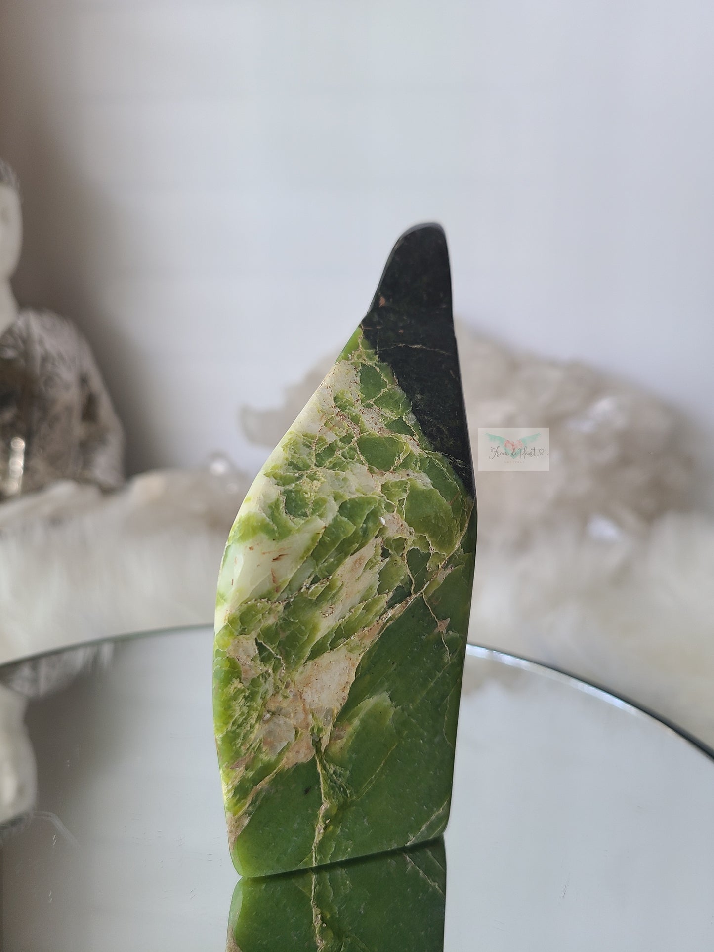 Green Tremolite Freeform (RARE)