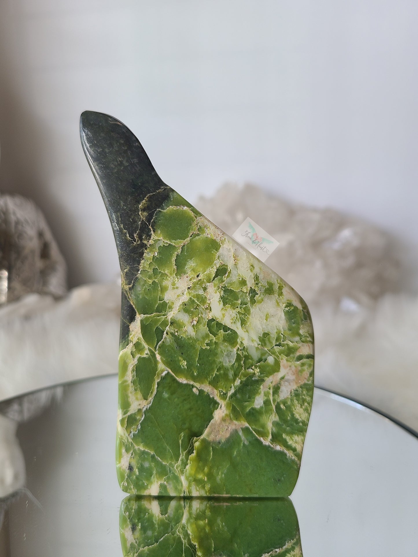 Green Tremolite Freeform (RARE)