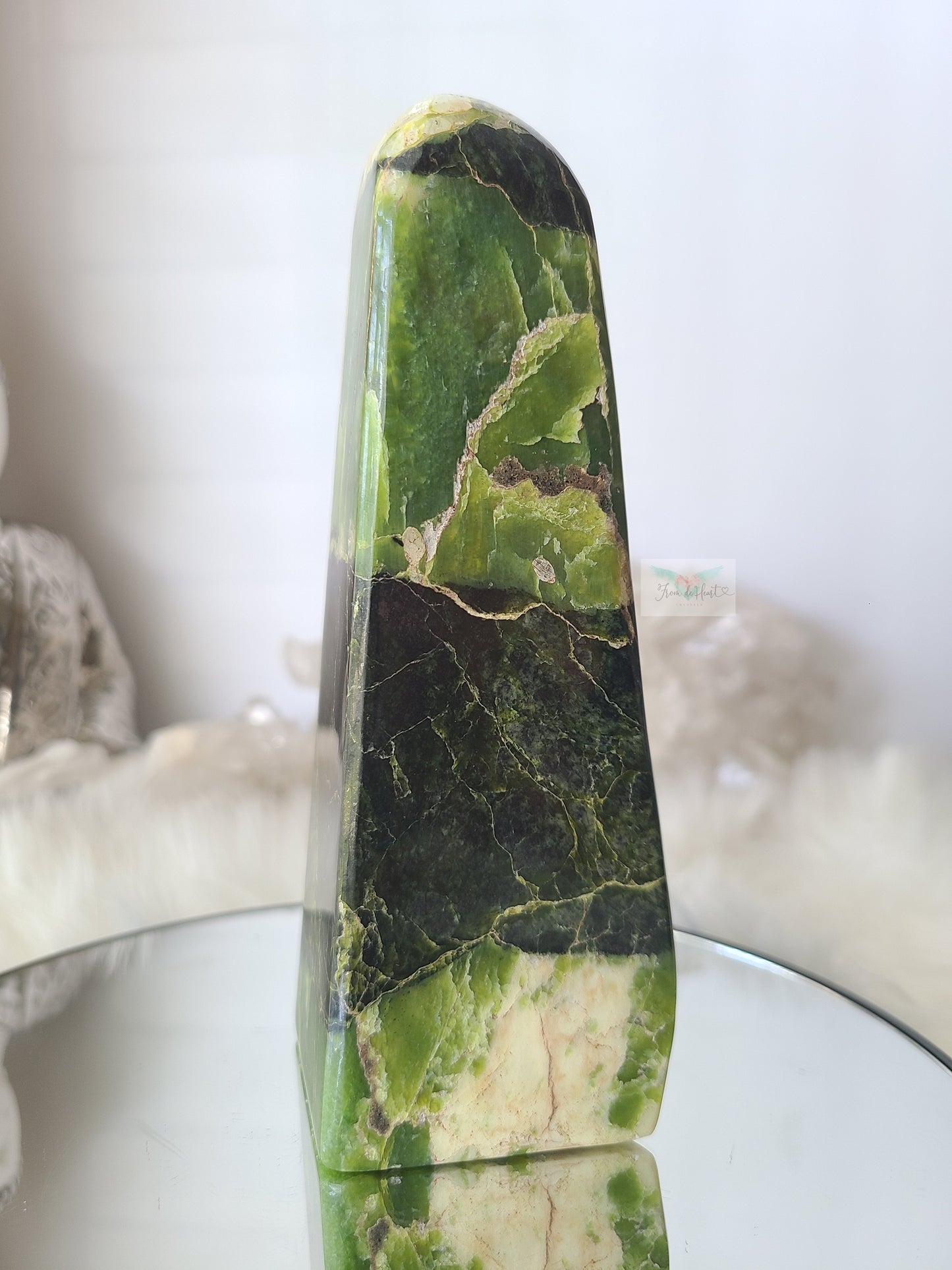 Green Tremolite Freeform (RARE)