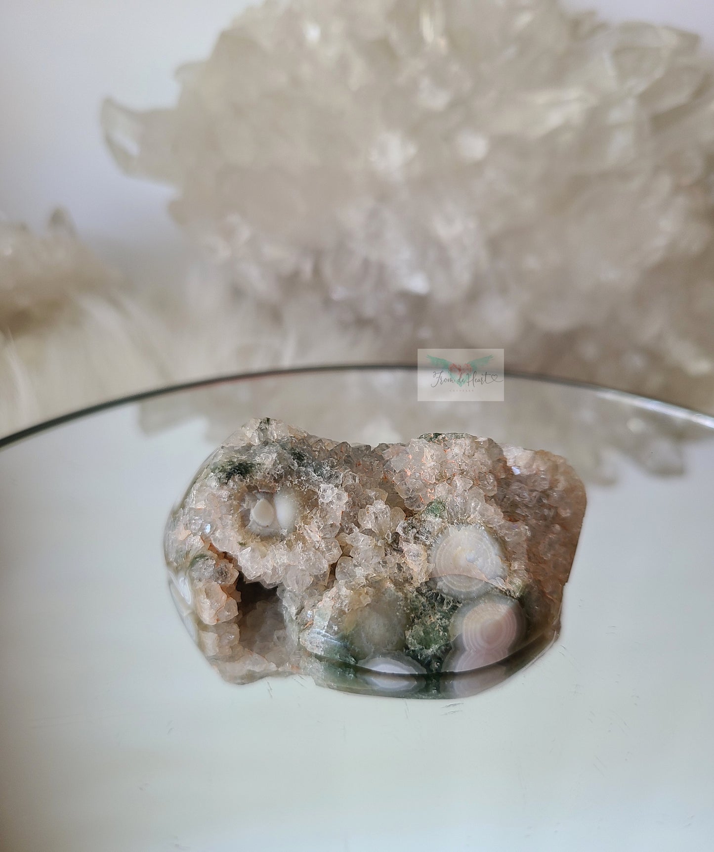 Druzy 8th Vein Ocean Jasper Freeform (A)