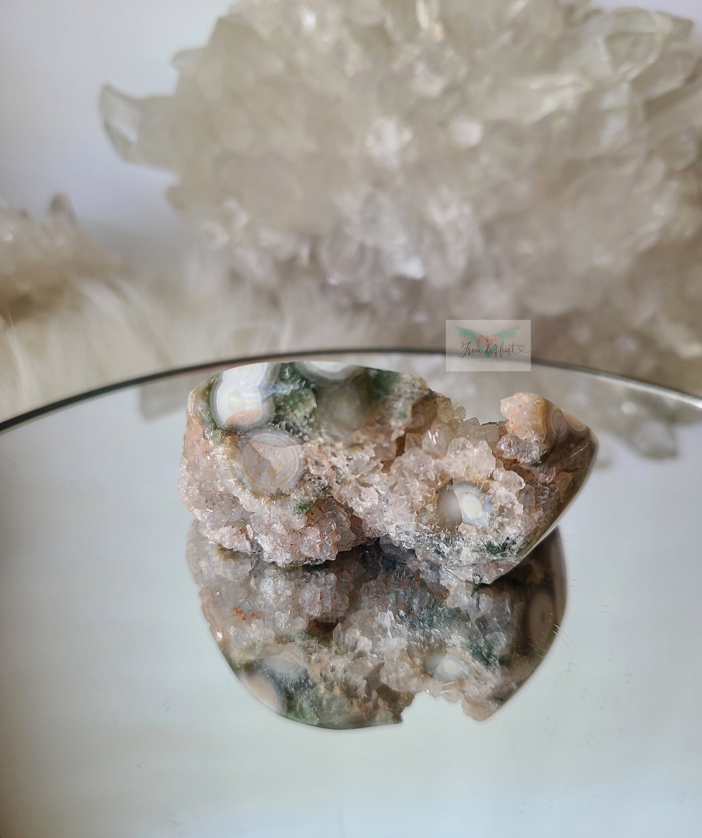 Druzy 8th Vein Ocean Jasper Freeform (A)