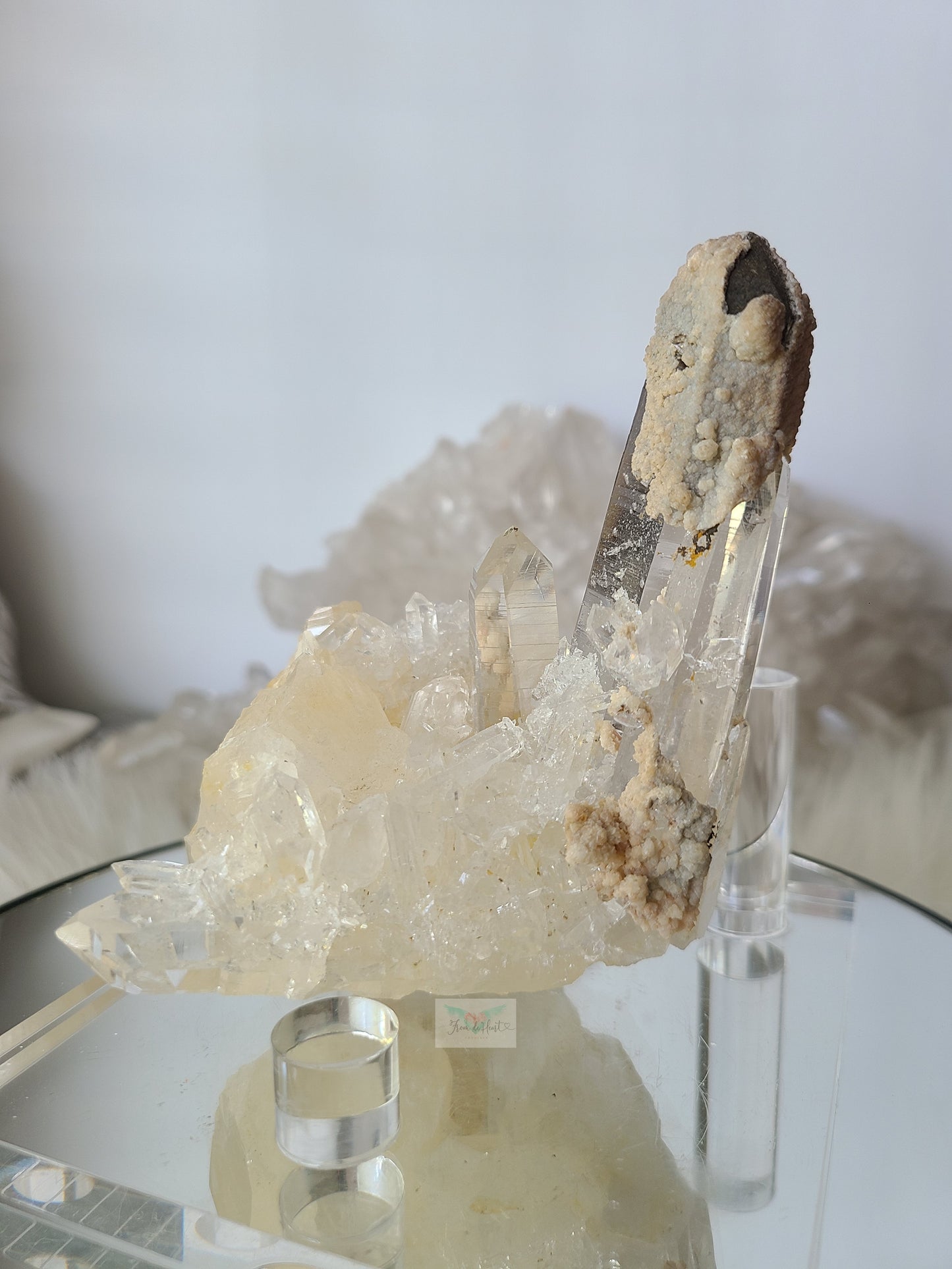 Colombian Lemurian Quartz Cluster