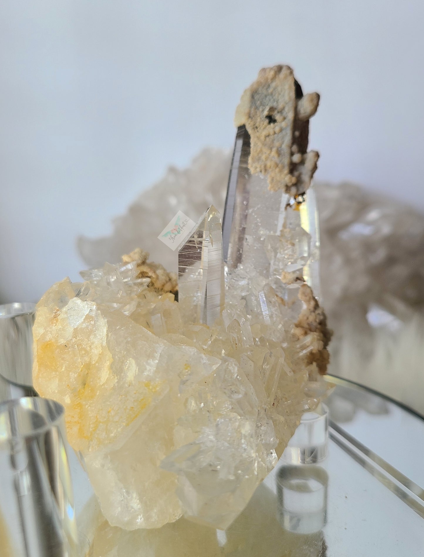 Colombian Lemurian Quartz Cluster