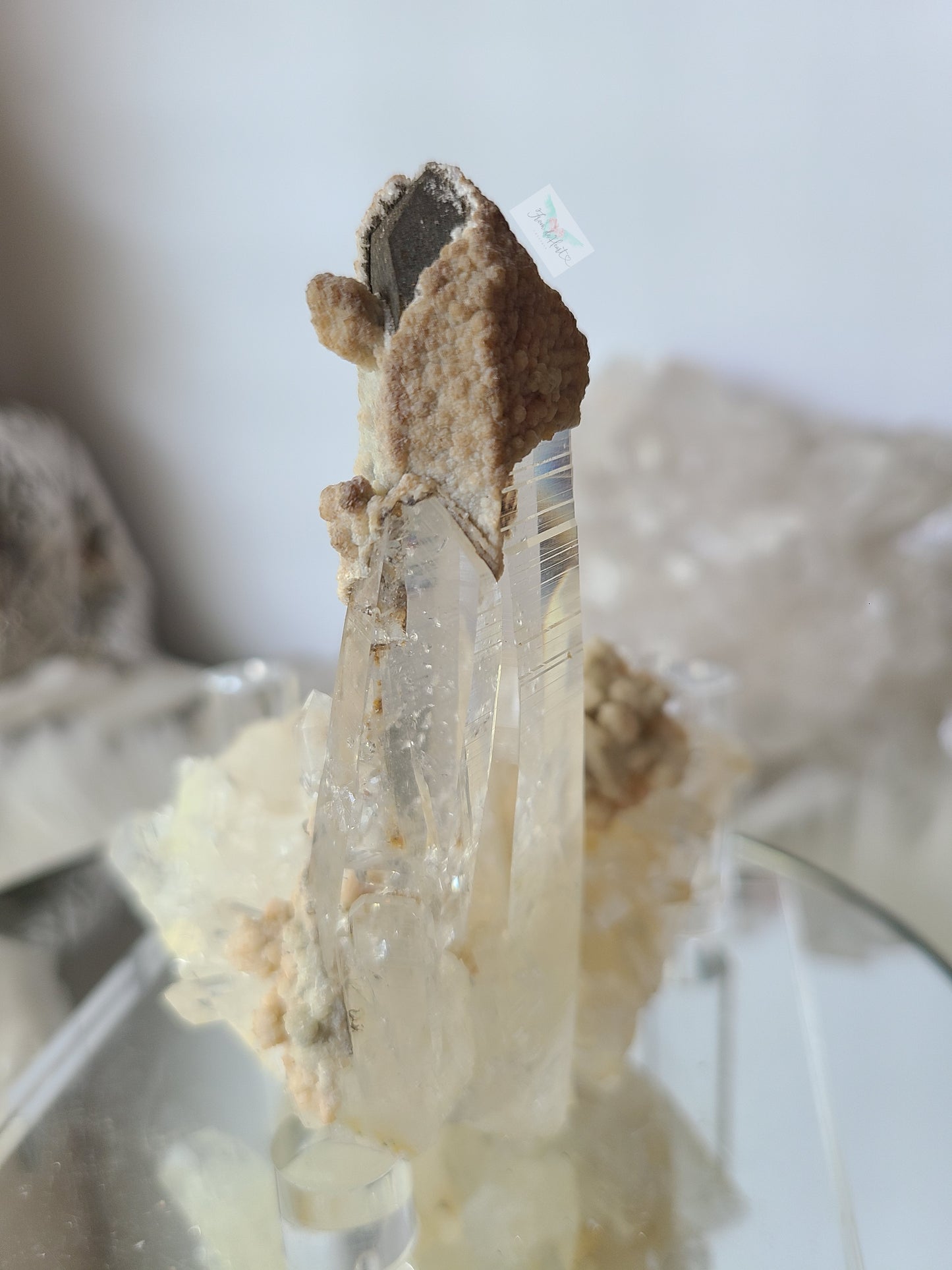 Colombian Lemurian Quartz Cluster