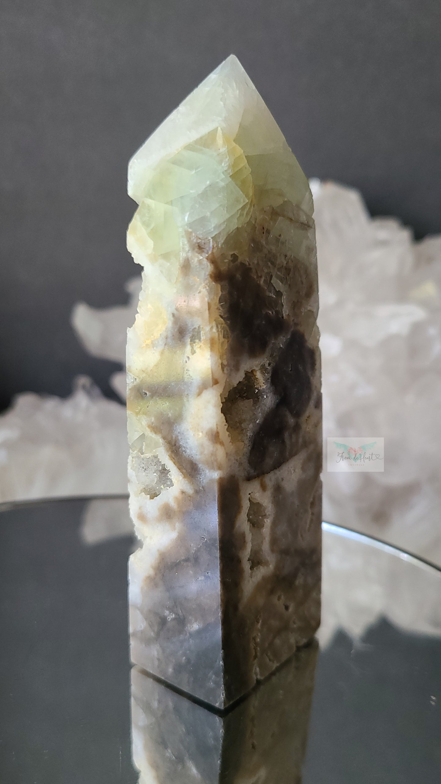 Druzy Sphalerite Tower (High Quality)