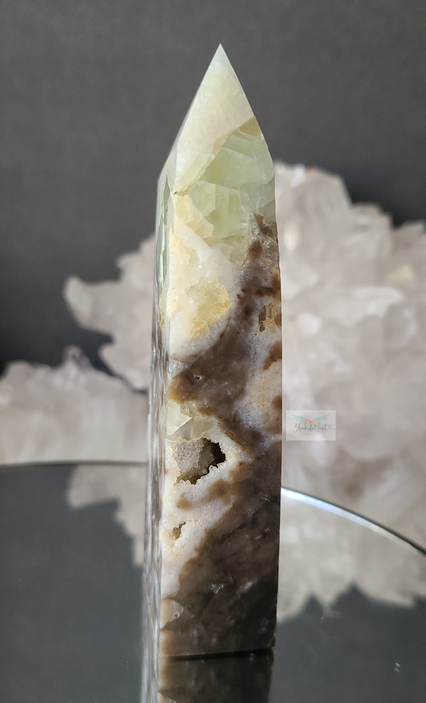 Druzy Sphalerite Tower (High Quality)