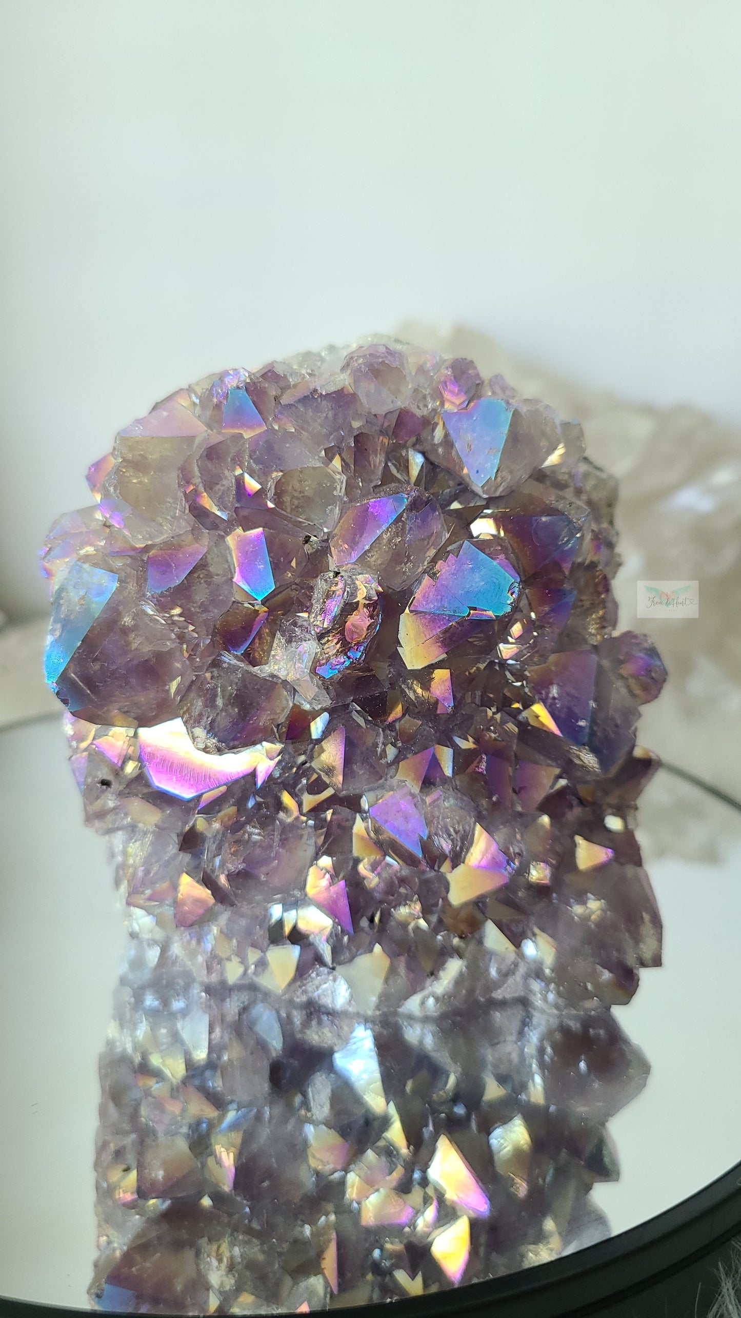 Angel Aura Amethyst Cutbase