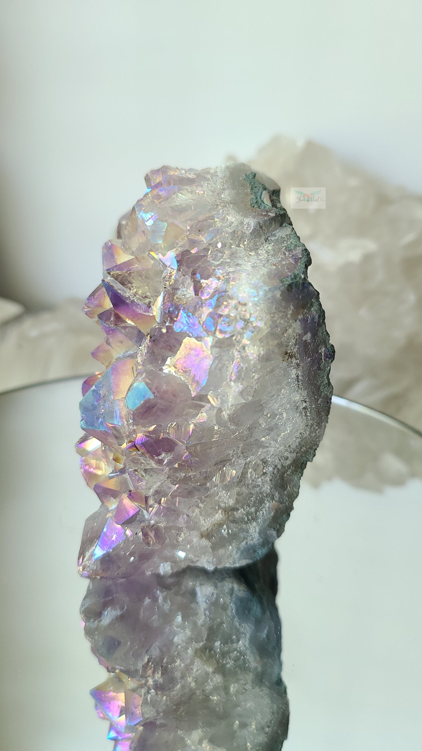 Angel Aura Amethyst Cutbase