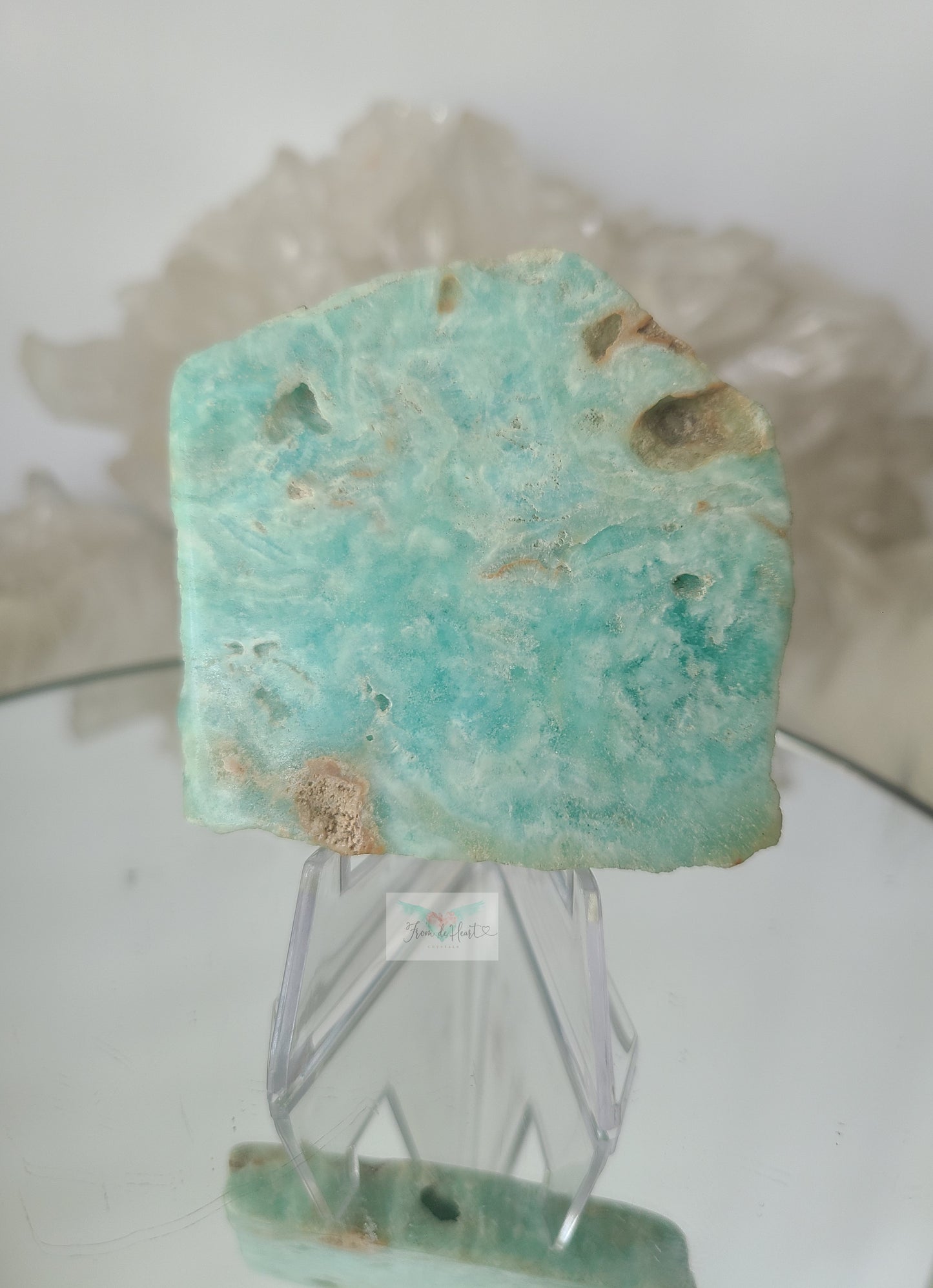 Blue Aragonite Slab