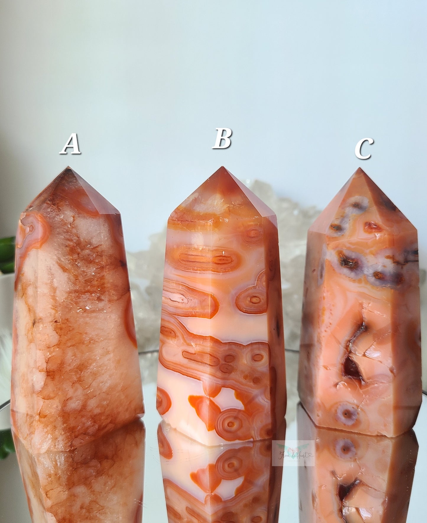 Red Carnelian Tower (A, B, C)