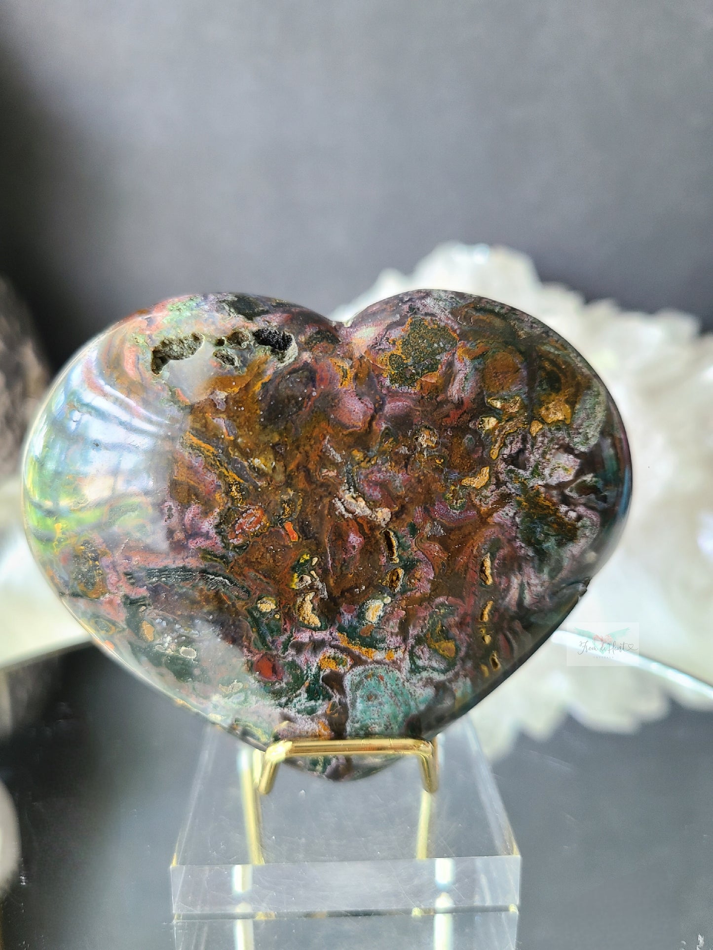 OJ Red Puffy Heart