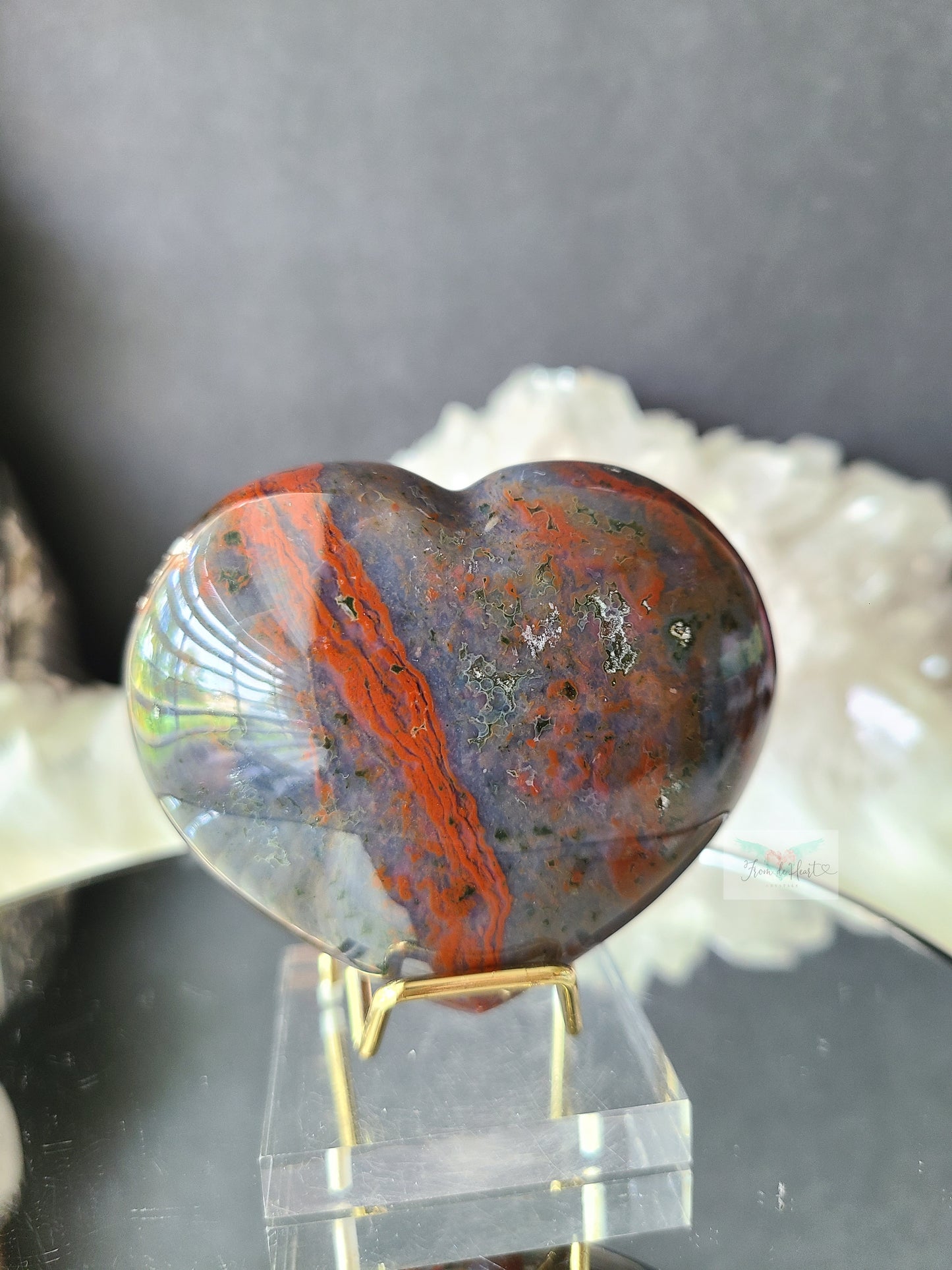 OJ Red Puffy Heart