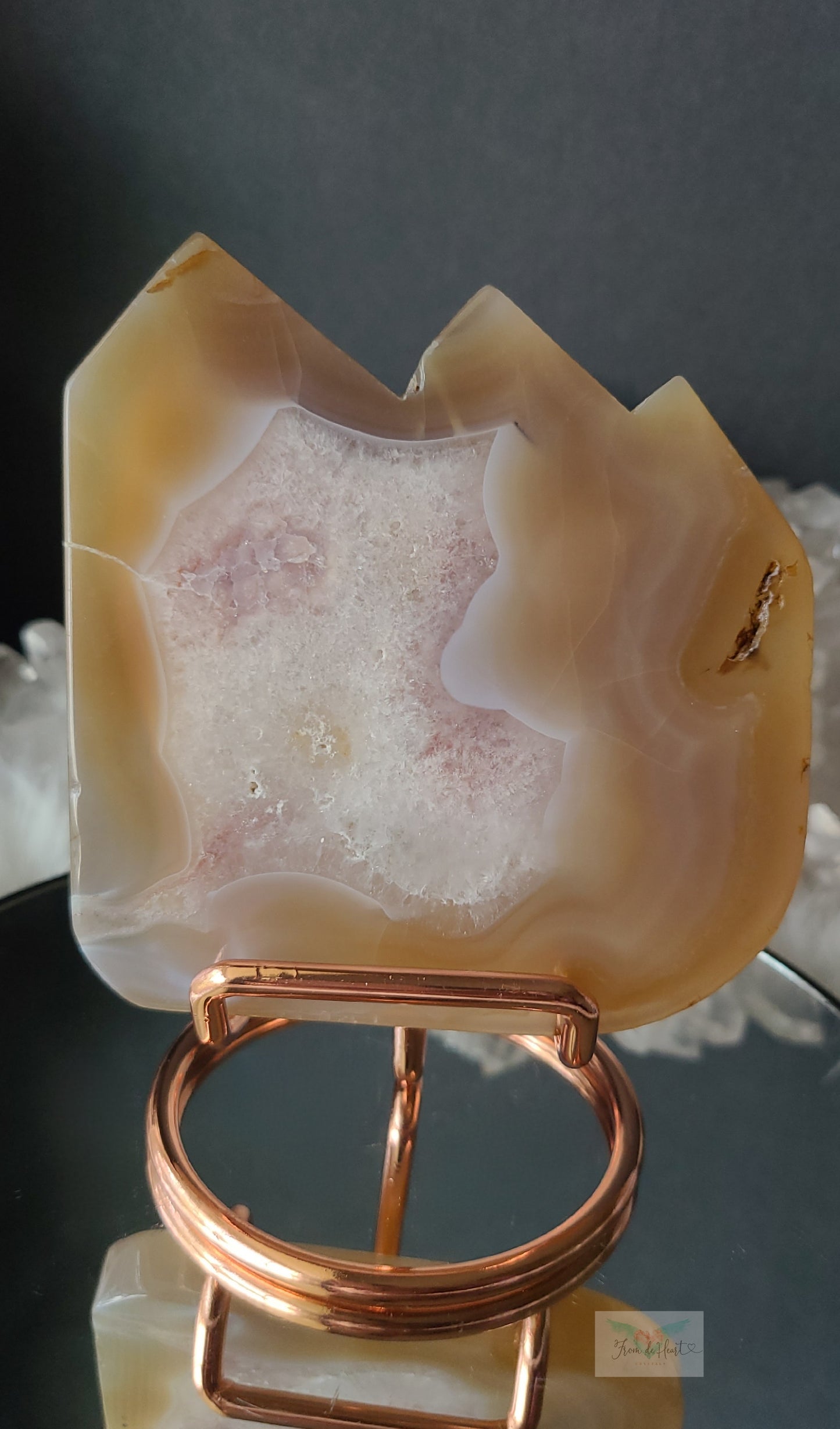 Pink Amethyst Agate Slab