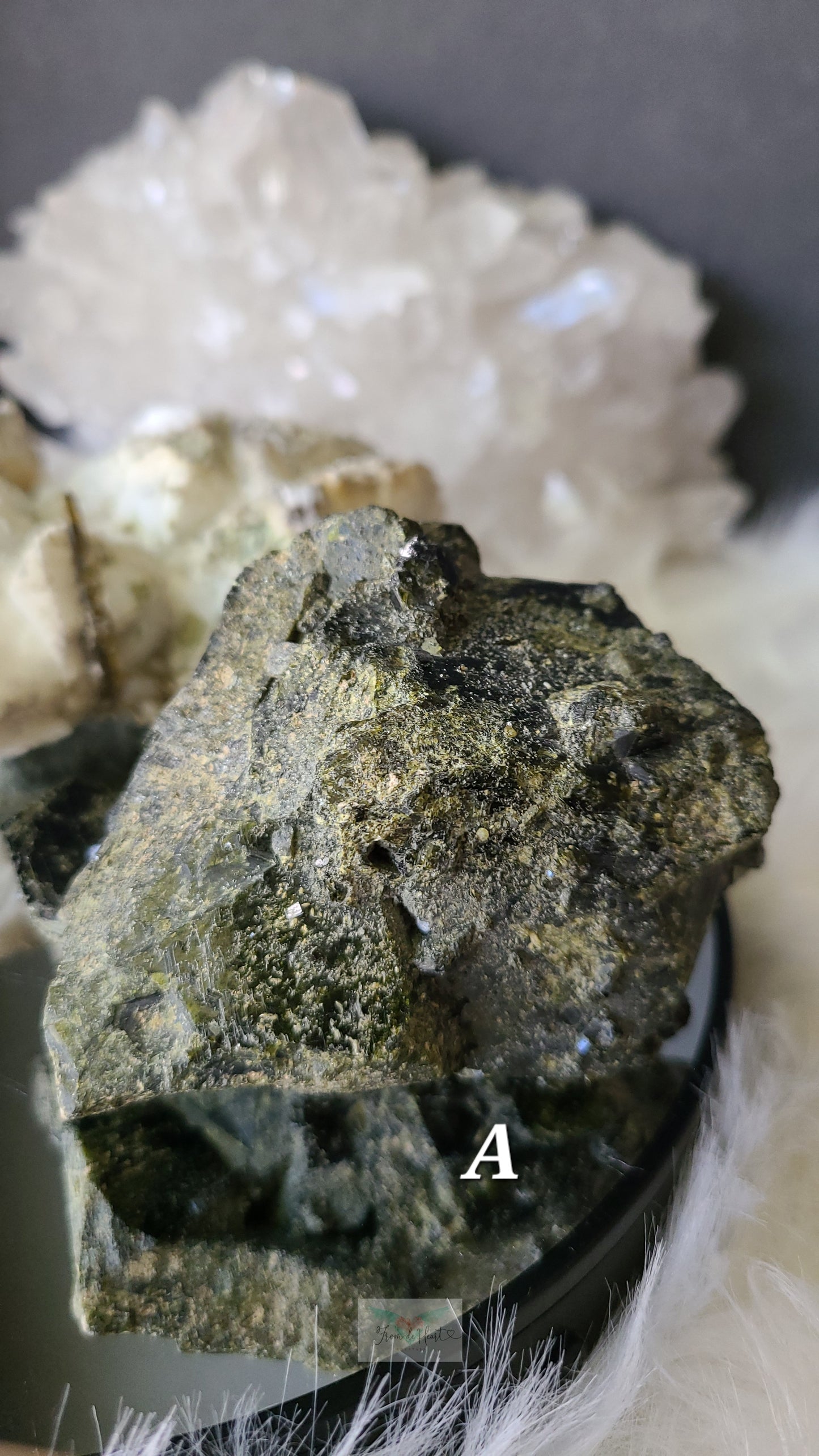 Green Epidote Specimen (High Quality)