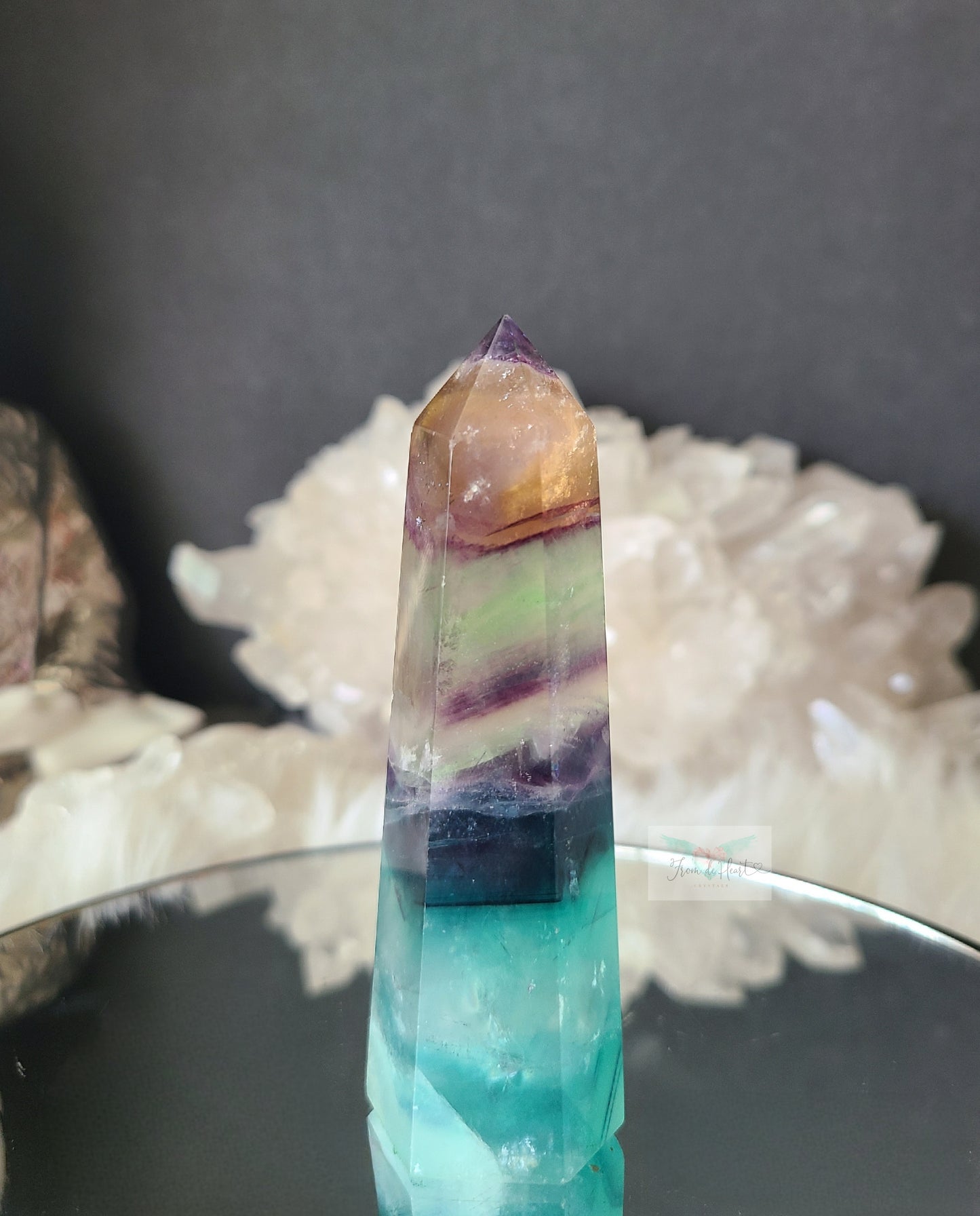 Rainbow Fluorite Tower