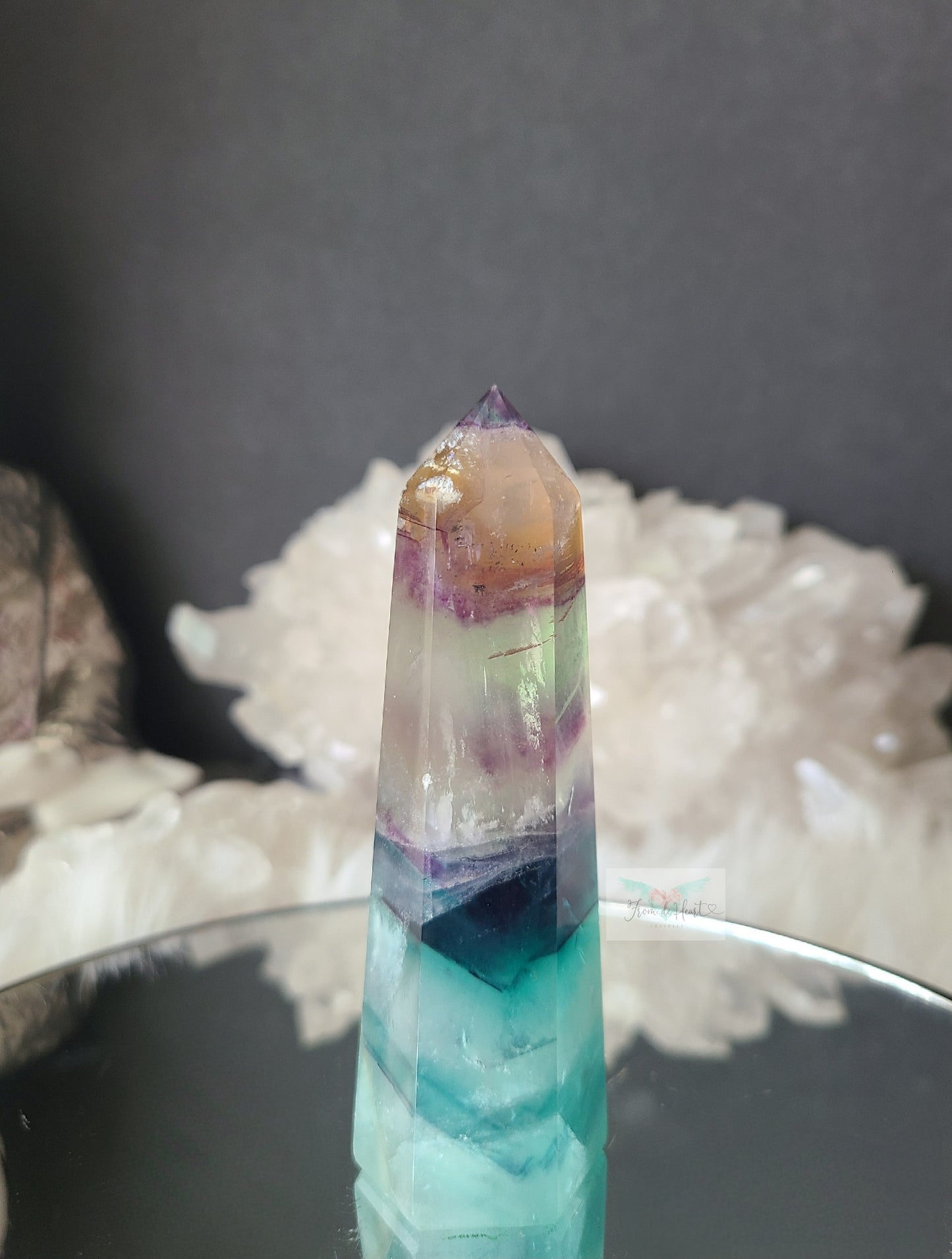 Rainbow Fluorite Tower