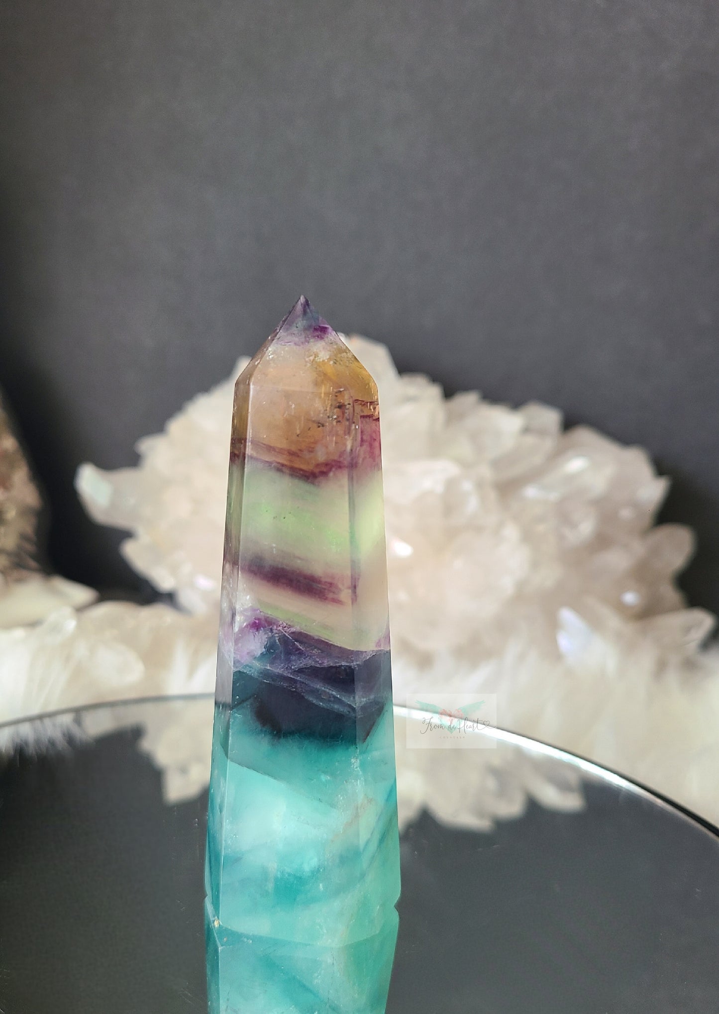 Rainbow Fluorite Tower