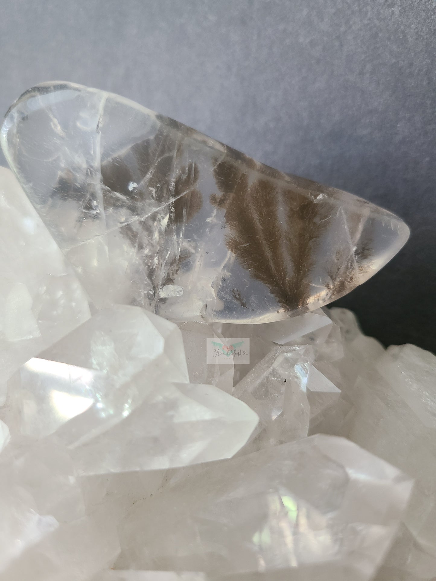 Dendritic Clear Quartz freeforms