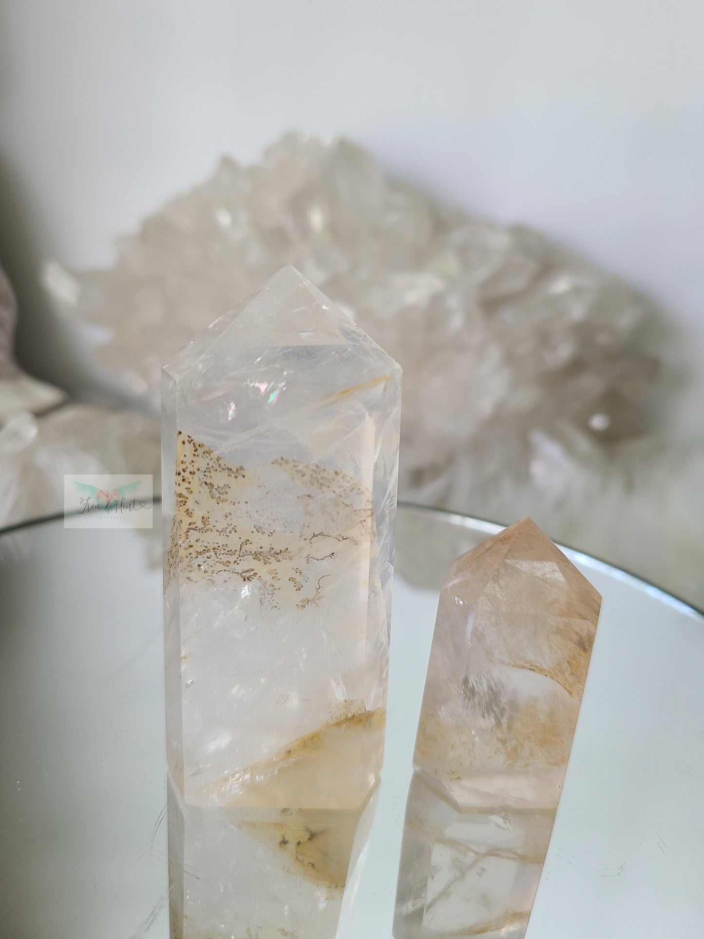 Dendritic Clear Quartz Towers