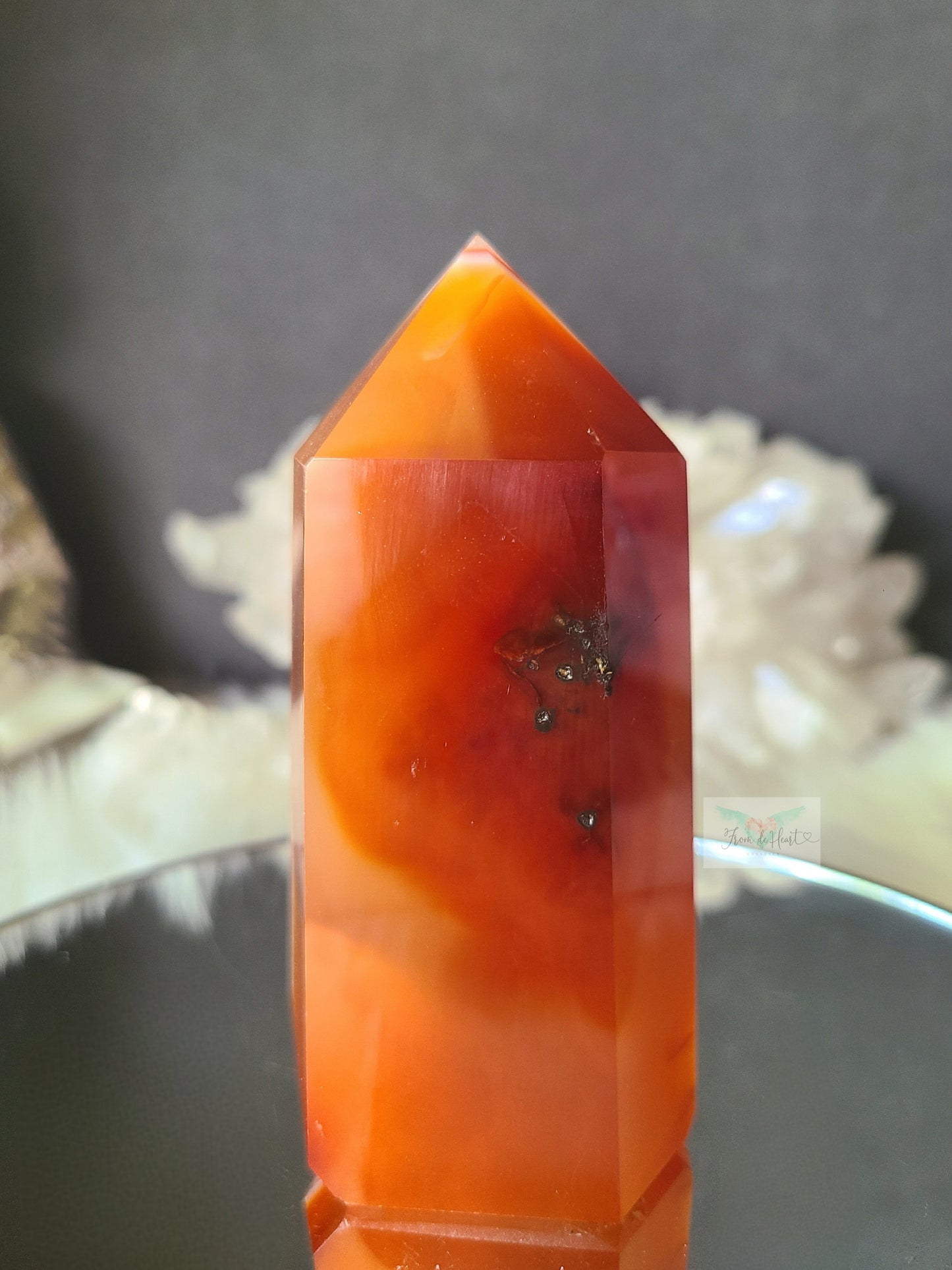 Carnelian Quartz Tower