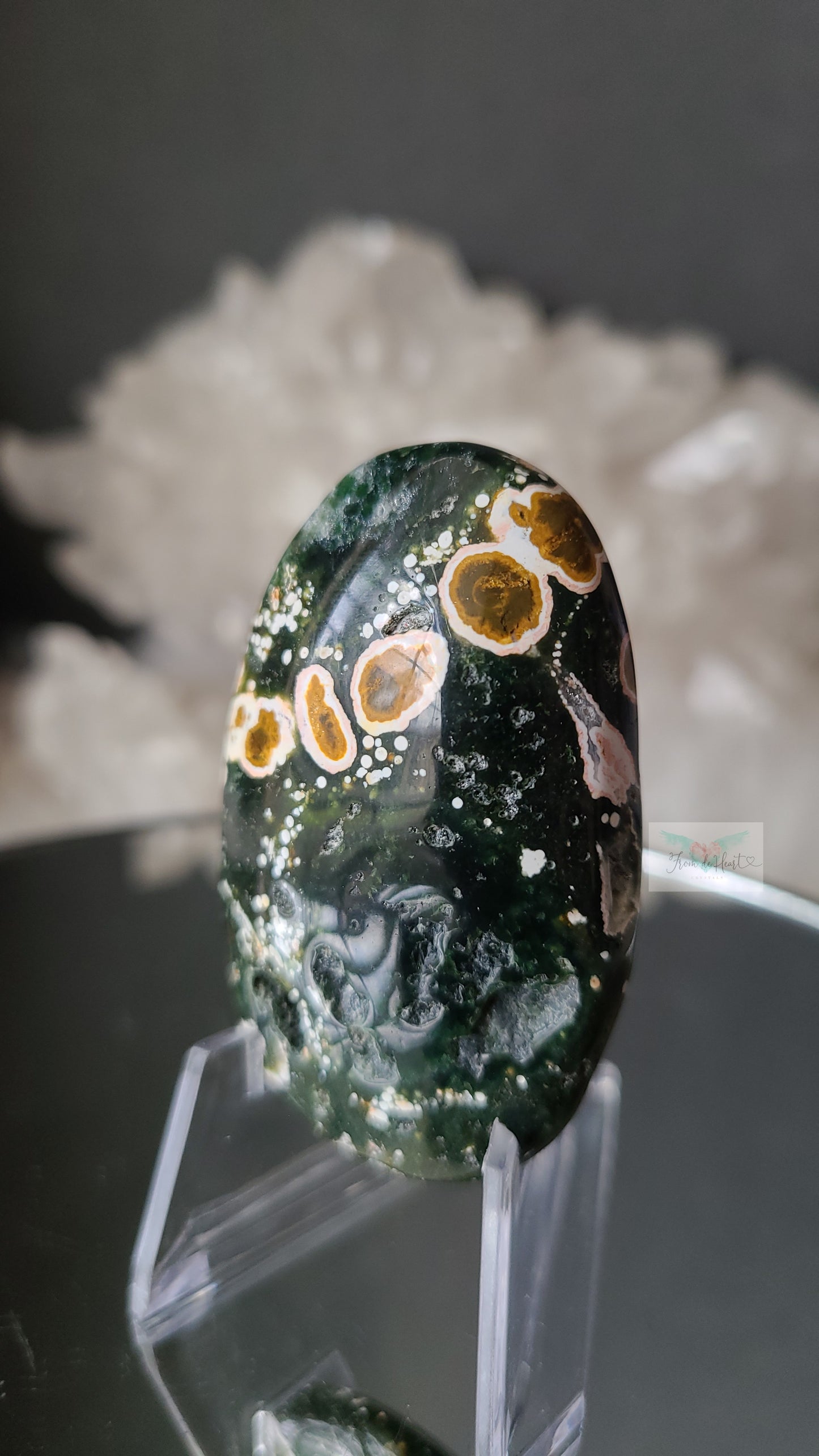 Ocean Jasper Slab and Palmstone