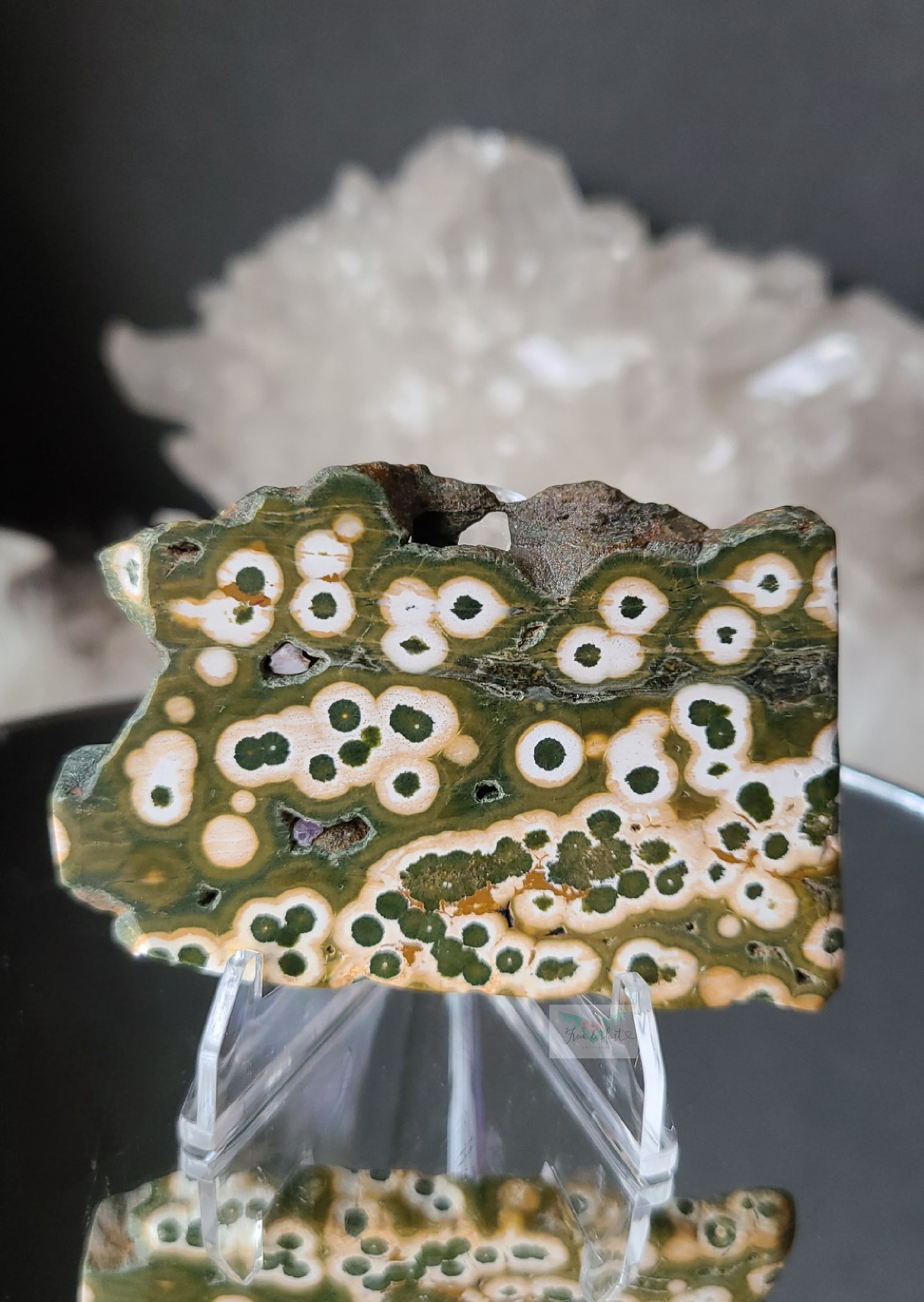 Ocean Jasper Slab and Palmstone