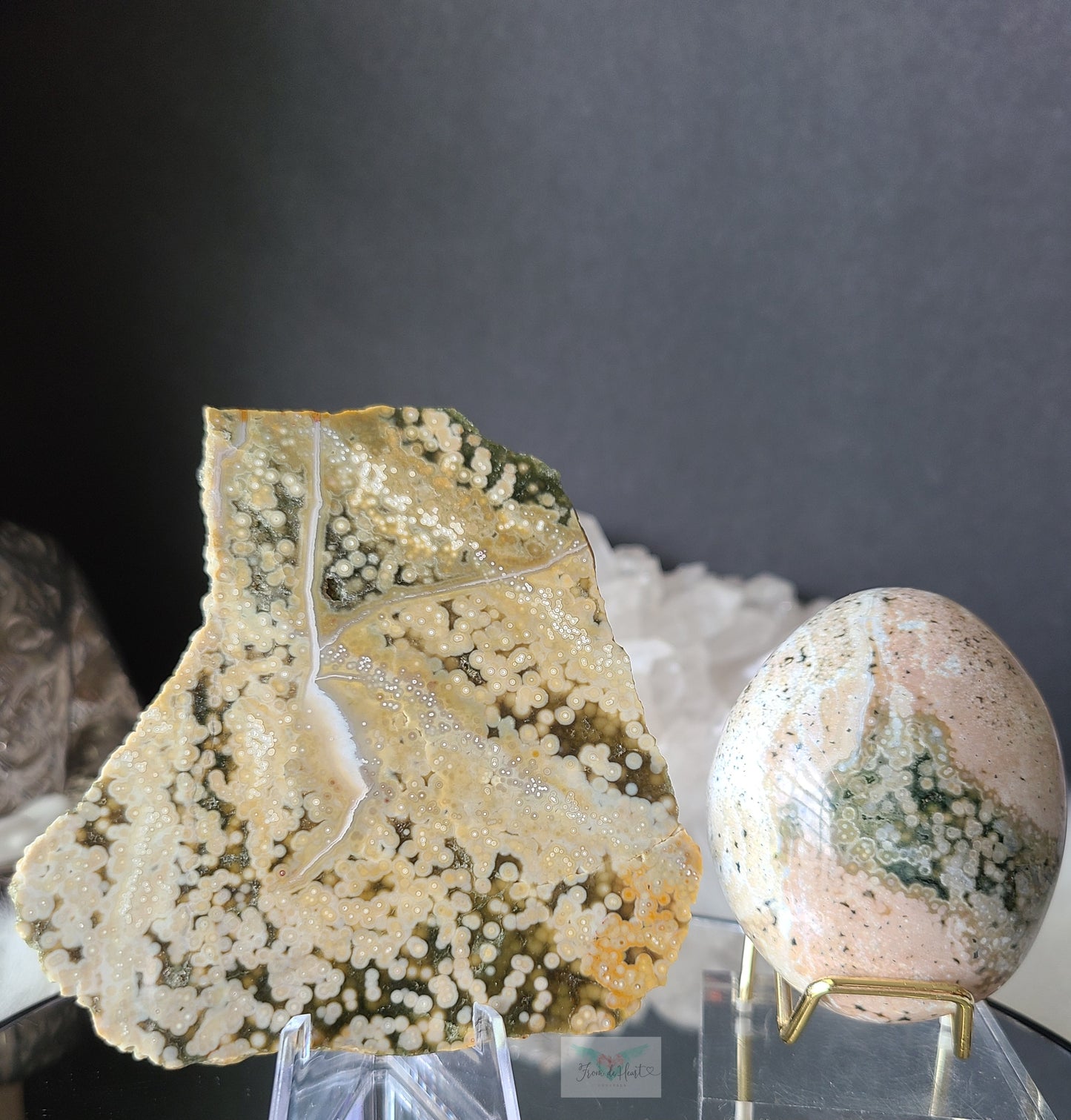 Ocean Jasper Palmstone